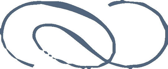 pale blue calligraphy