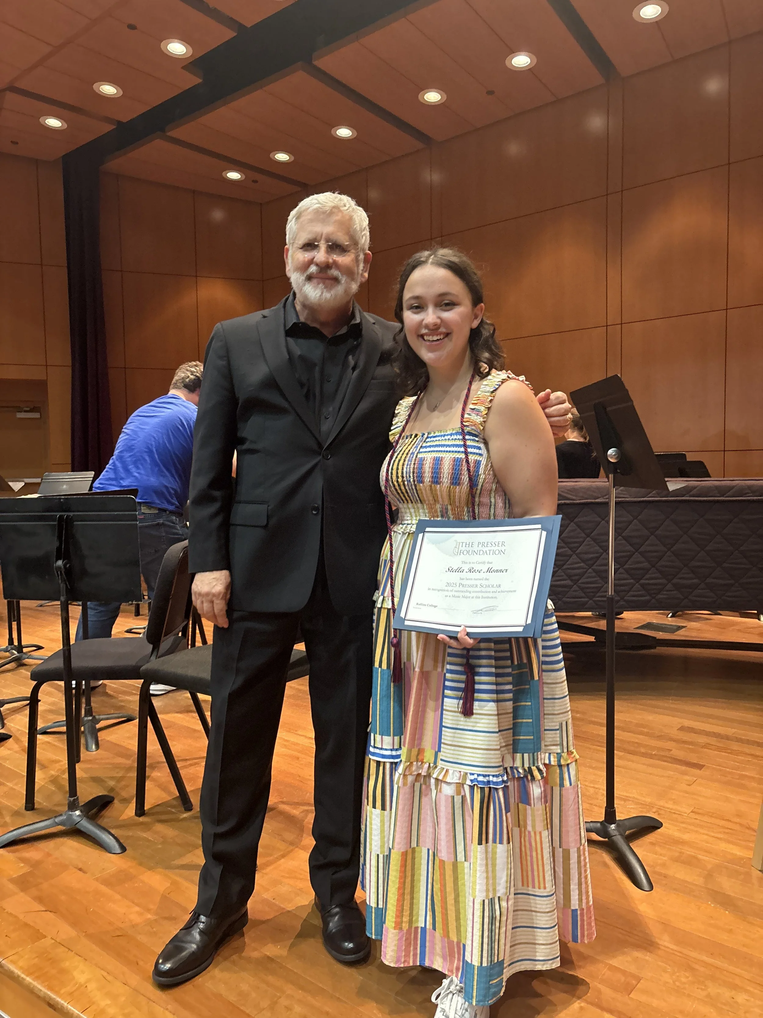 Presser Undergraduate Music Scholarship Winner (2025)