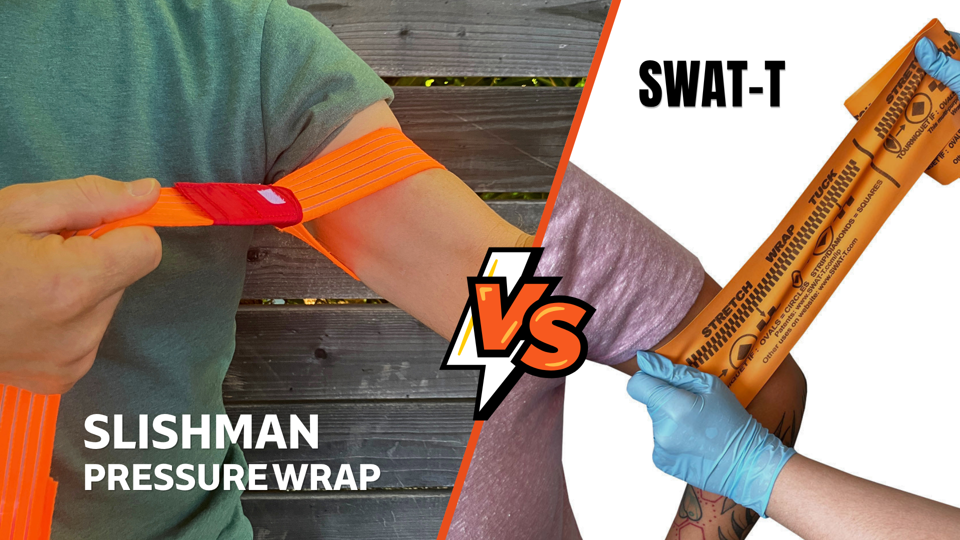 Best Alternative to SWAT-T? Slishman Pressure Wrap Vs. SWAT-T