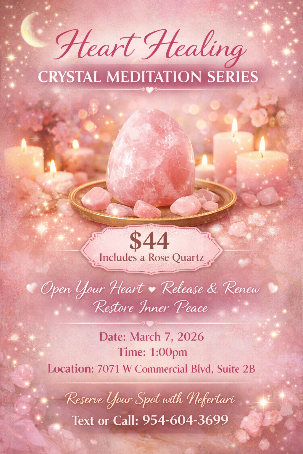 Heart Healing Crystal Alignment Meditation Series: