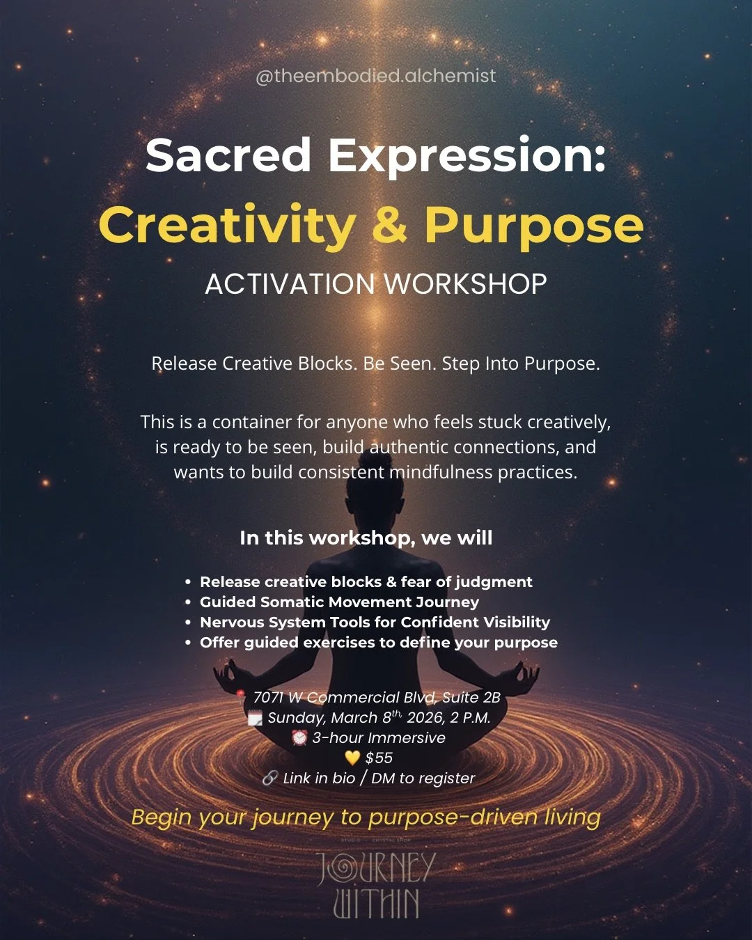 Sacred Expression: Creativity & Purpose Activation