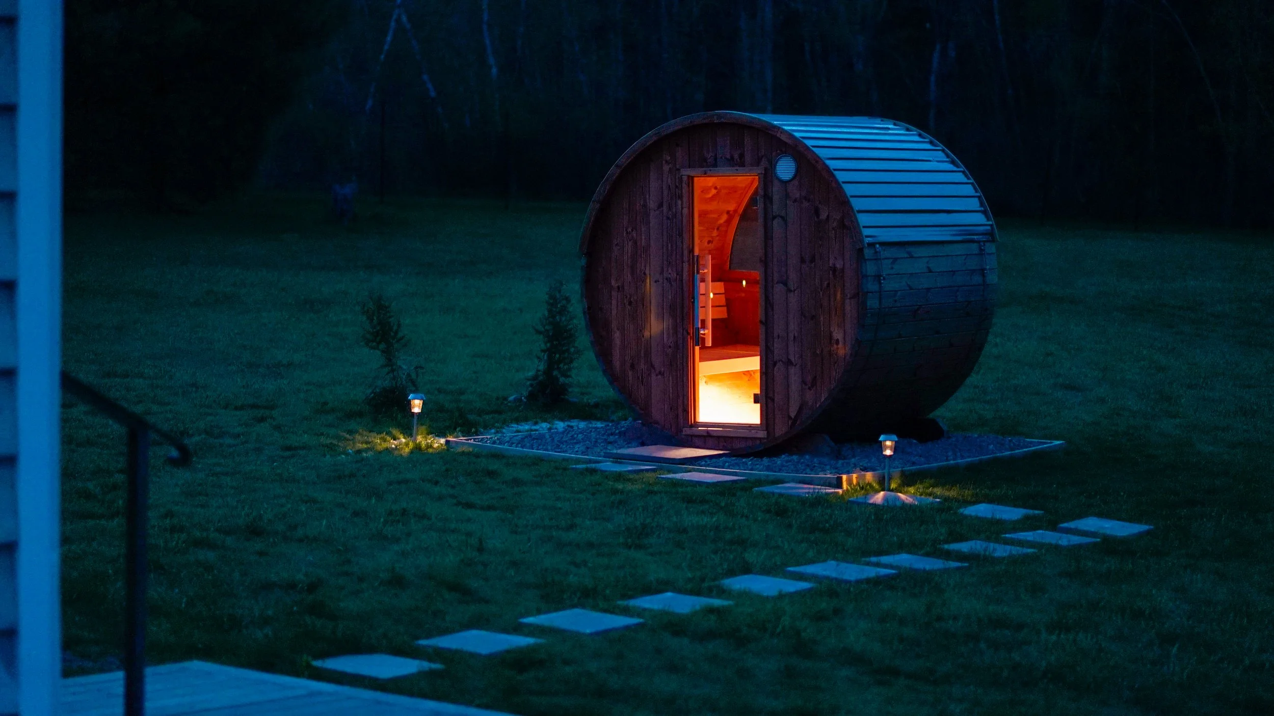 Outdoor sauna 
