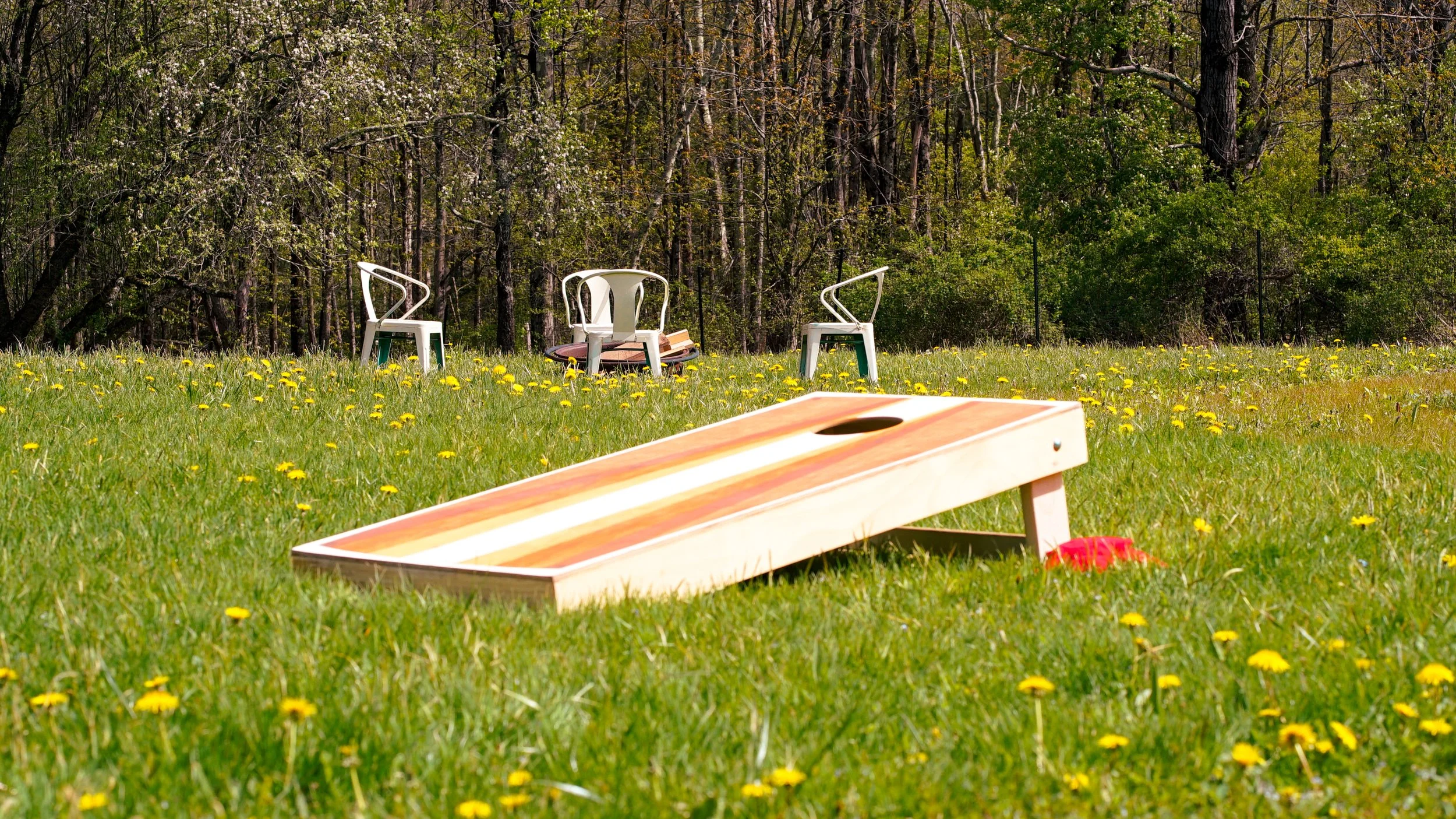 Corn hole and outdoor games 