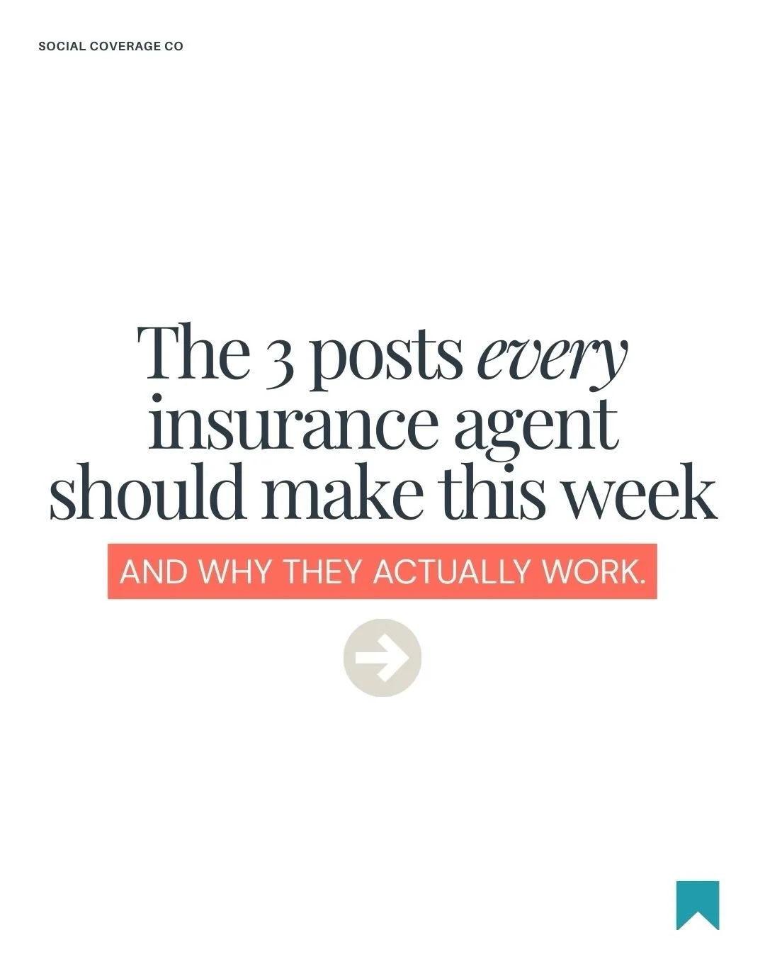 Here&rsquo;s the thing. You don&rsquo;t need 30 posts this week.
 
You need 3 good ones.

One that shows who you are.
One that proves you know your stuff.
One that lets your results speak for themselves.
 
That&rsquo;s a relationship driven feed. And