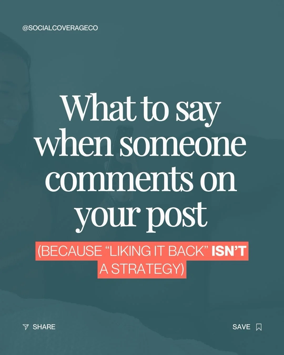 The part nobody teaches you about social media is what to do after you post.

Most agents respond to comments with a quick &ldquo;thanks so much!&rdquo; and move on. And I get it. You&rsquo;re busy. It feels polite. It feels done.

But that comment w