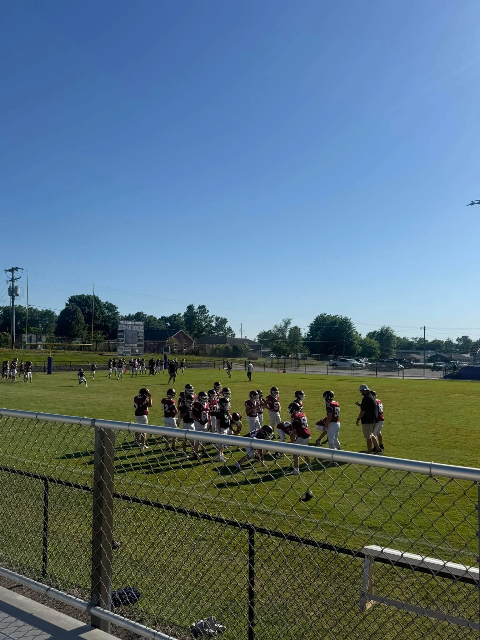 First scrimmage of the year. Football season is the best season. 

Go Bison!!! 🦬 

Daren Thomas