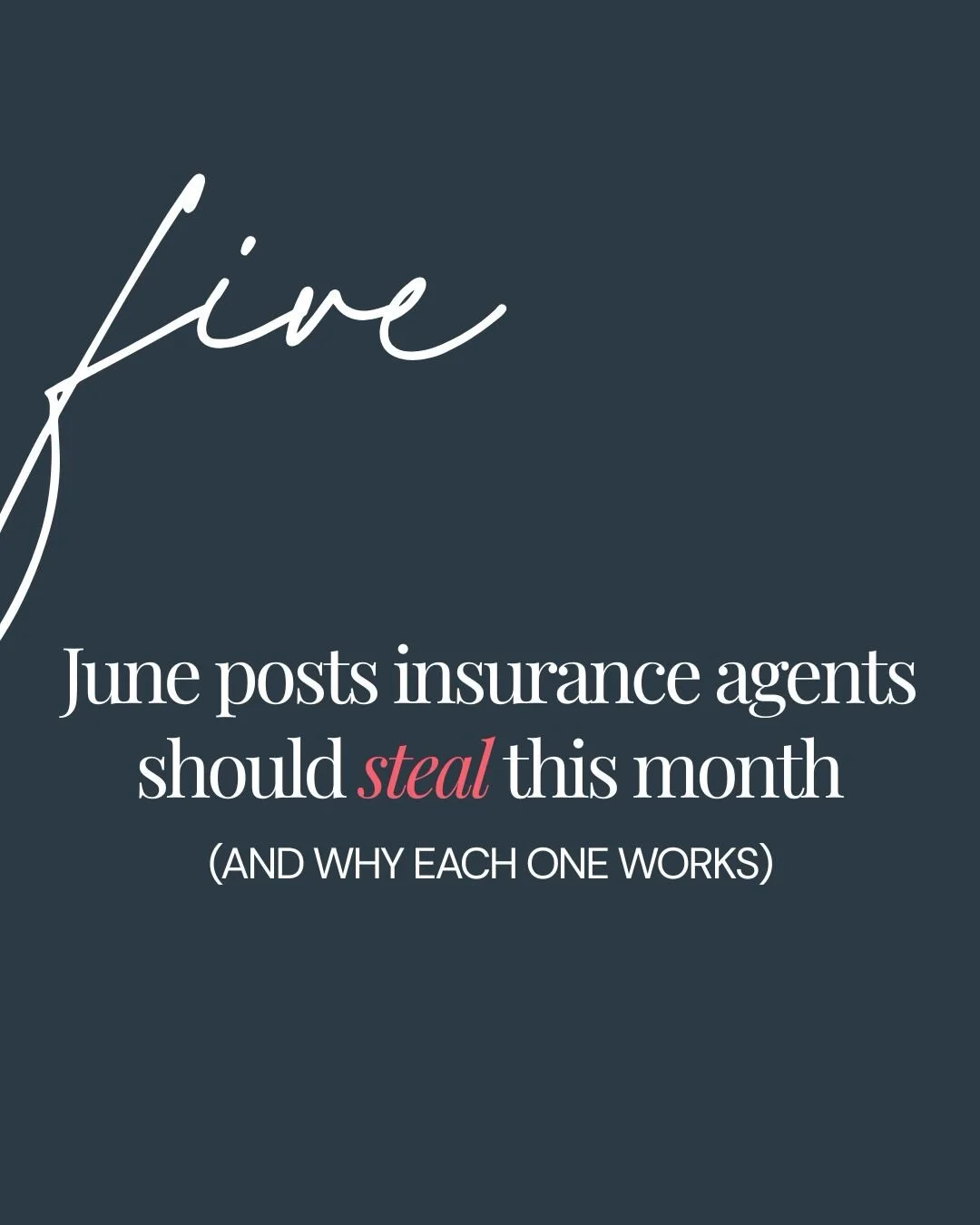 The best June content ideas aren&rsquo;t sitting in a marketing book.

They&rsquo;re happening in your clients&rsquo; lives right now.

That&rsquo;s exactly what we focus on inside The Collective: helping agents show up consistently without spending 
