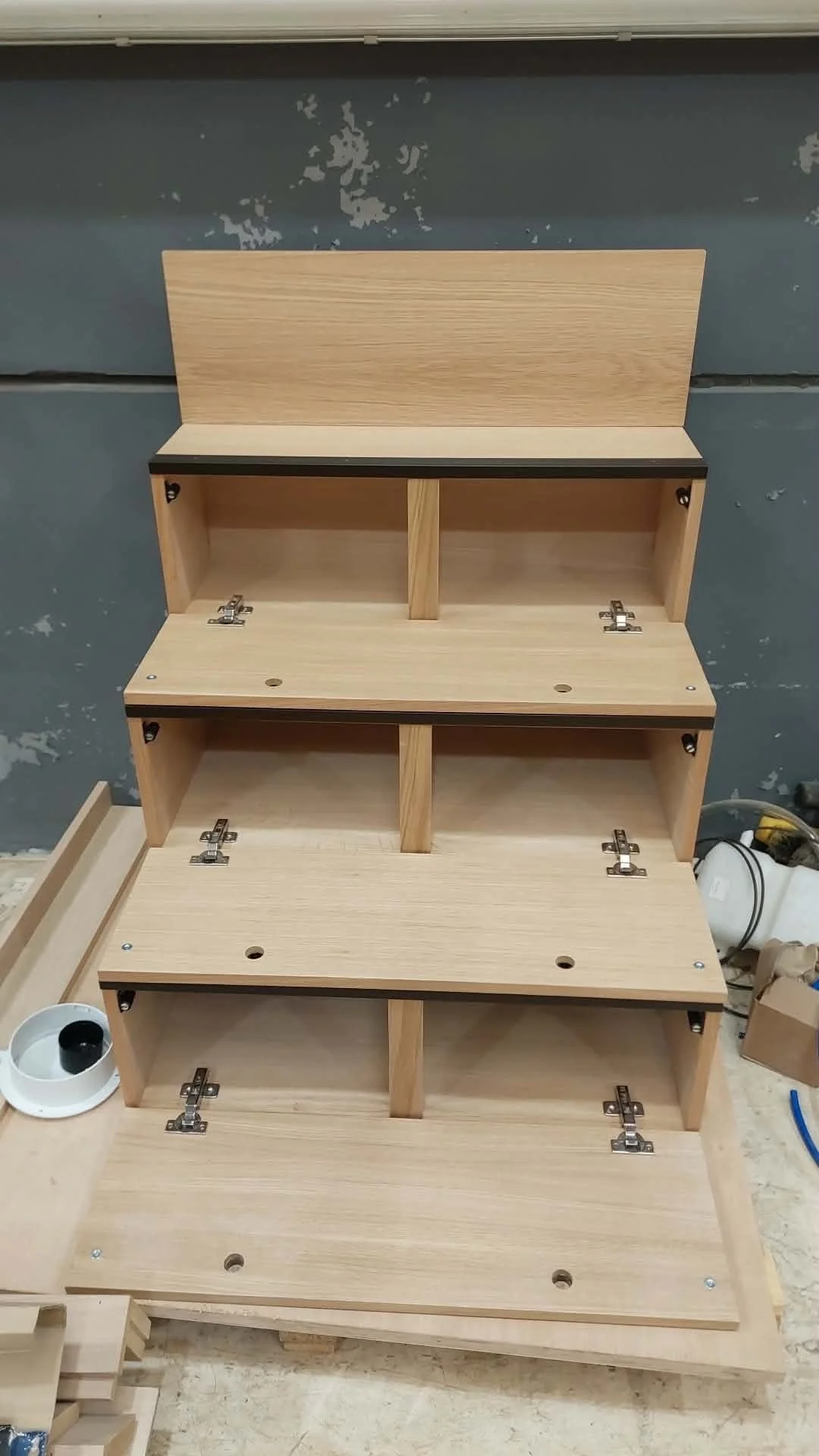Bespoke stair storage | Central Boating