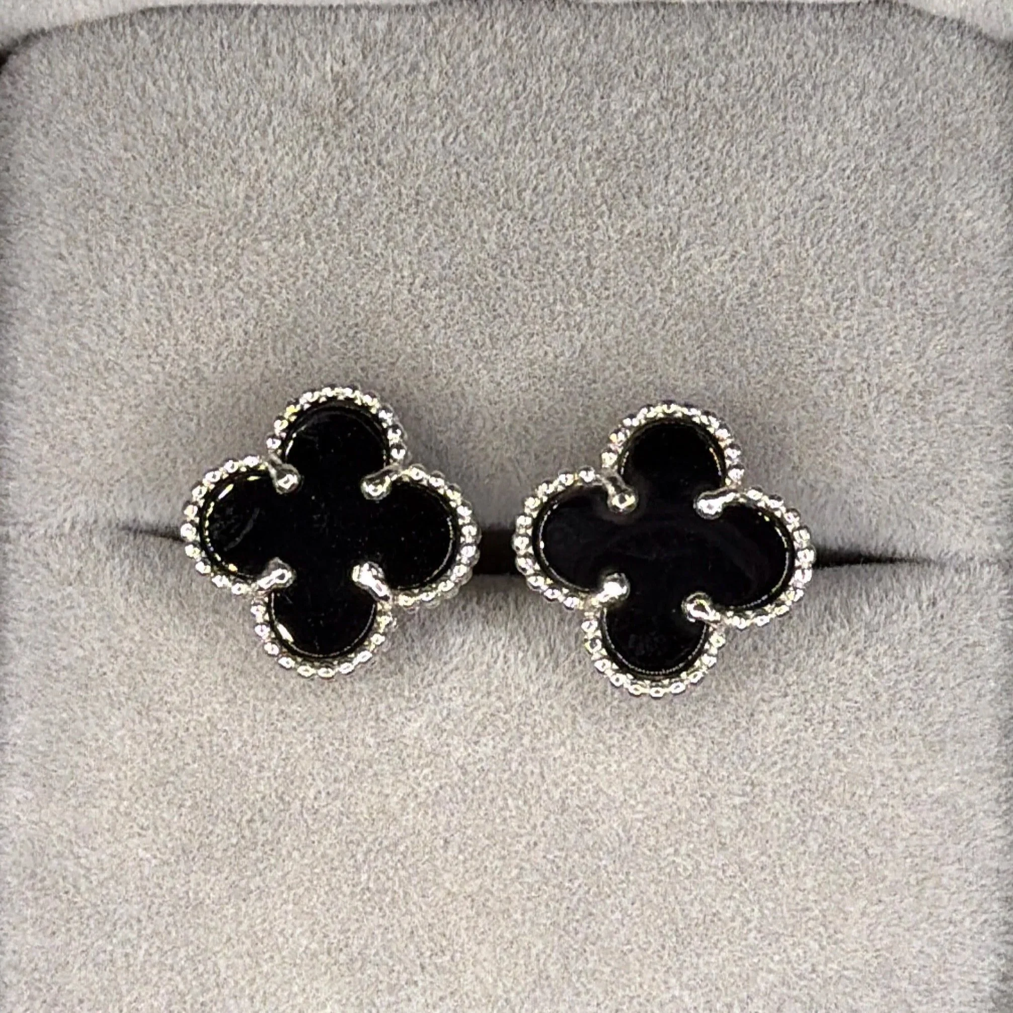 Black Enamel Clover Zoom.jpeg