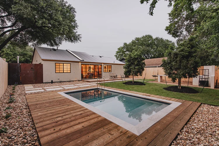 BigDecks pool deck and patio, Austin