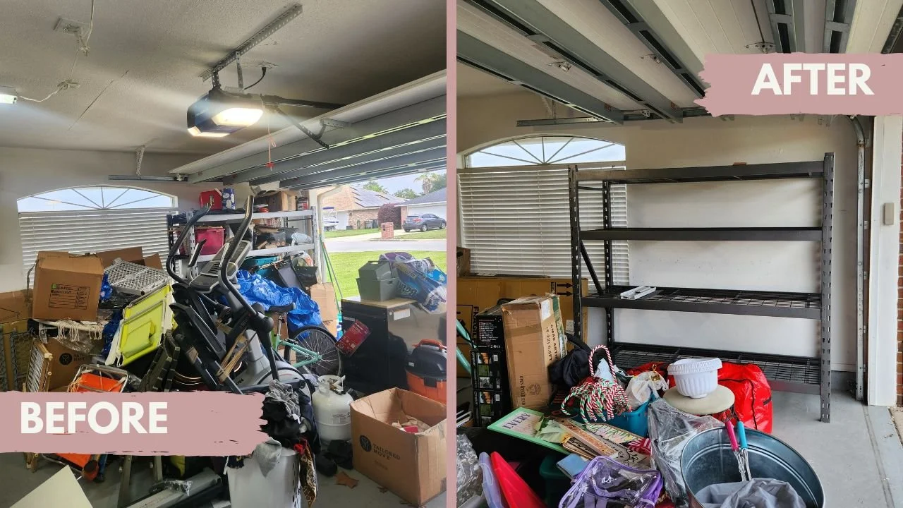 Garage decluttered in Perdido Key, Fl
