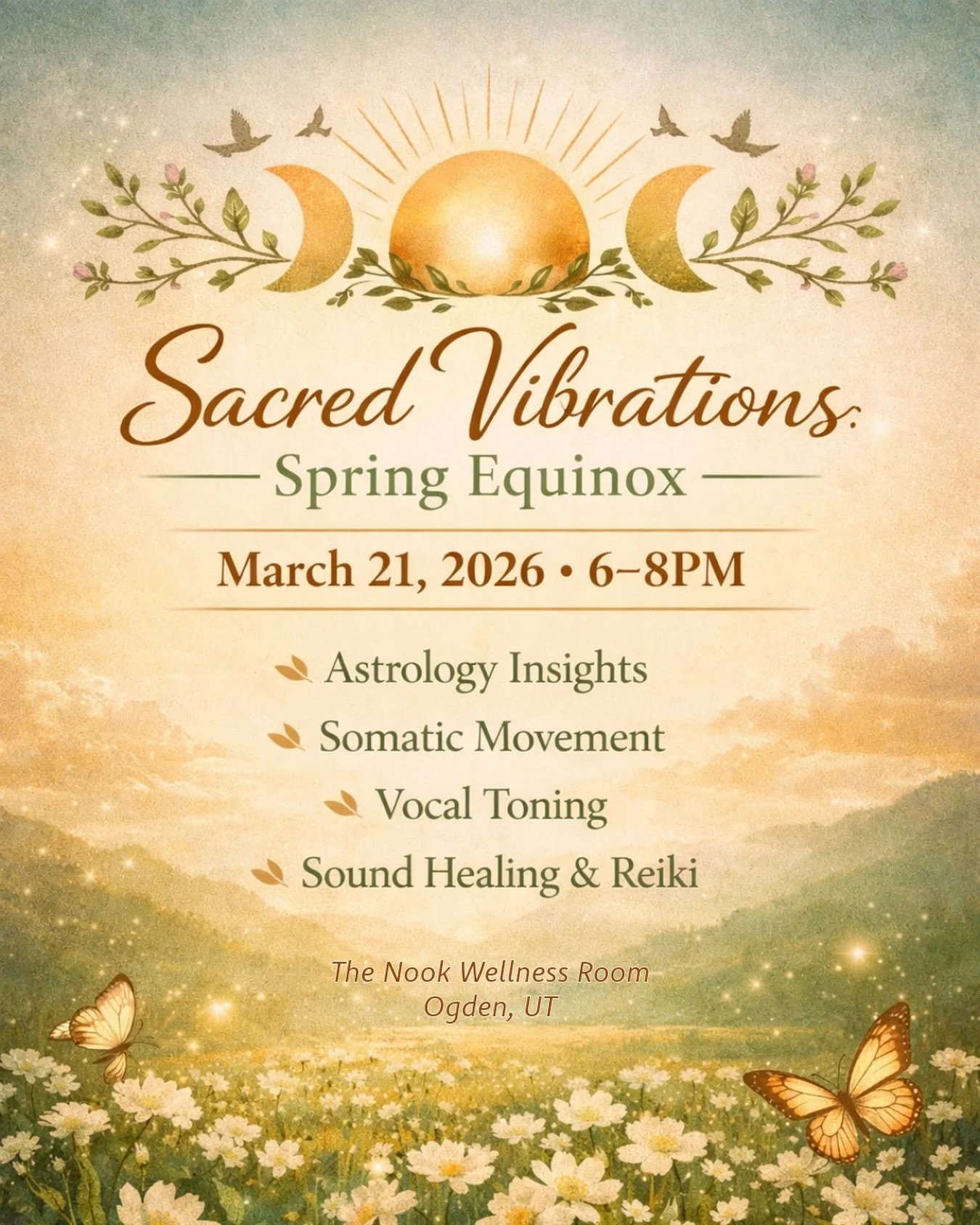 Come join us in welcoming in the new year! Link bio through @thenookwellnessroom