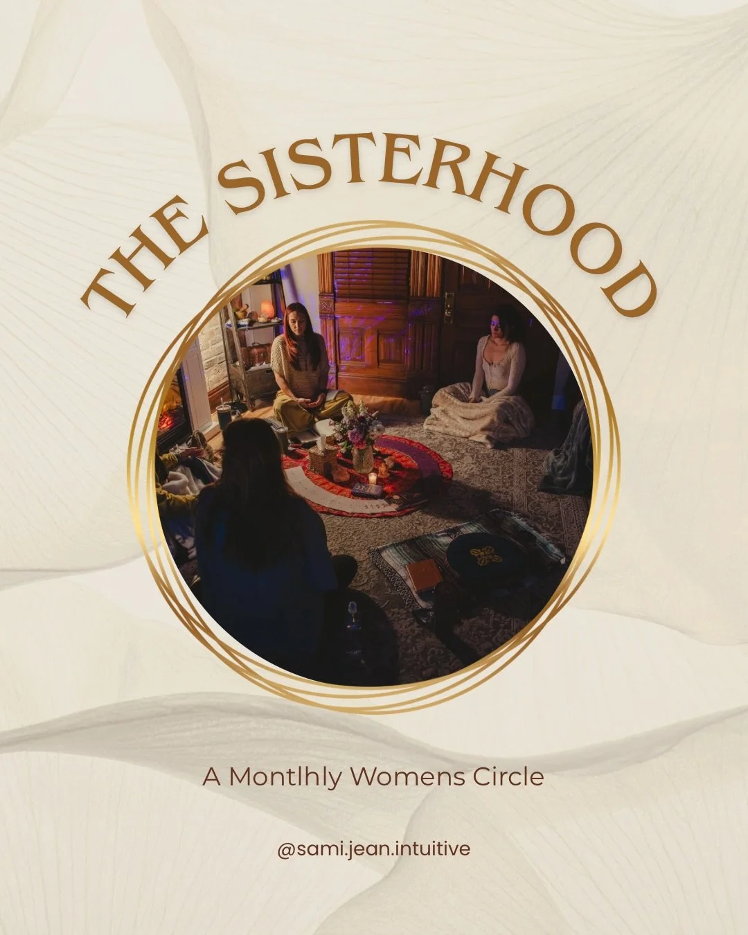 I&rsquo;m relaunching my women&rsquo;s circle&hellip; now known as 

The Sisterhood.

What started as a simple gathering has grown into something deeper. More intentional. More rooted in connection, reflection, and being fully seen.

The Sisterhood i