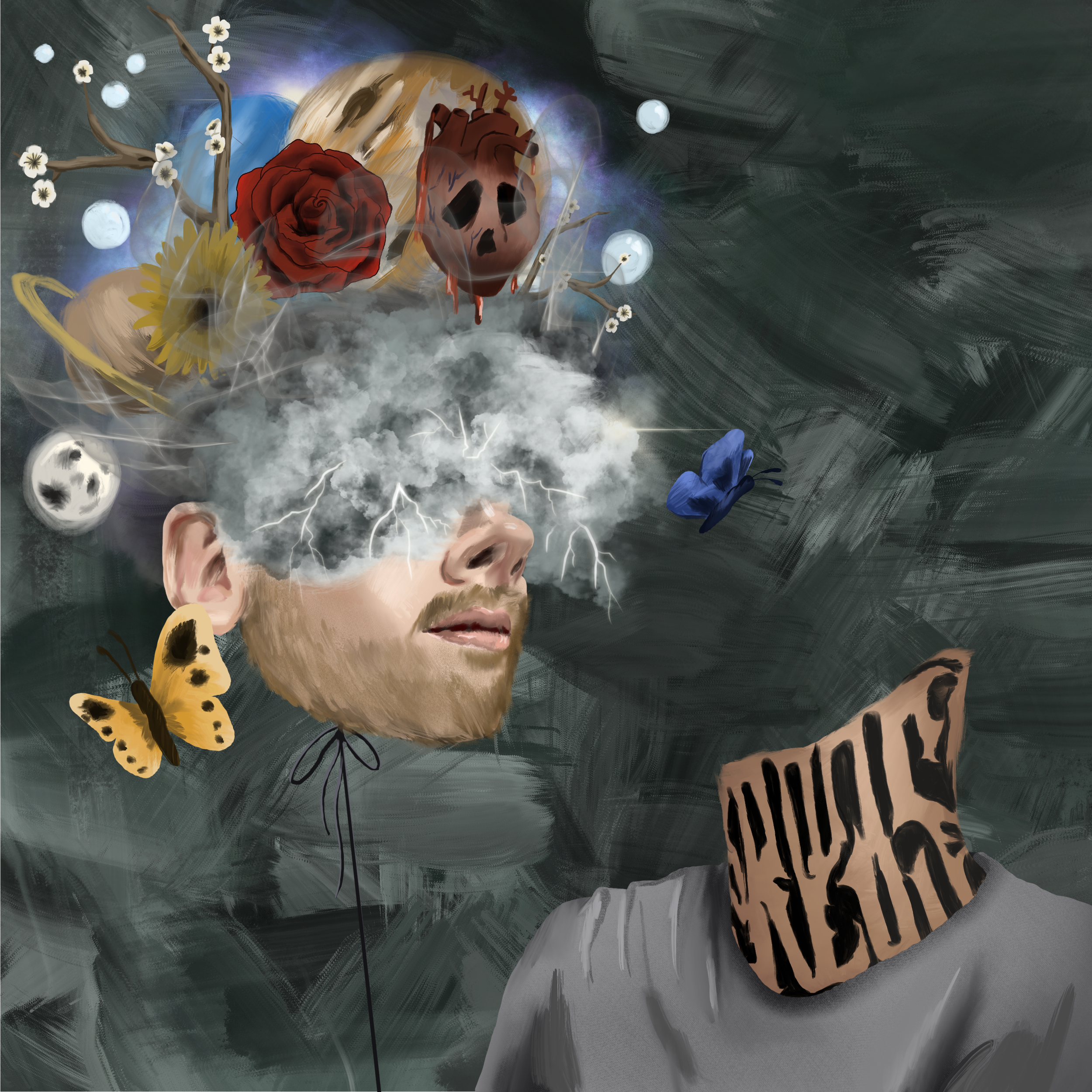 2023, Yefta’s Mind, commissioned album cover
