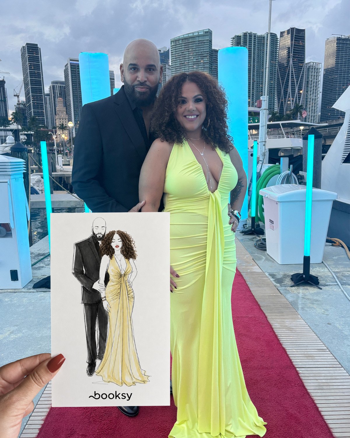Live Event illustrator Miami