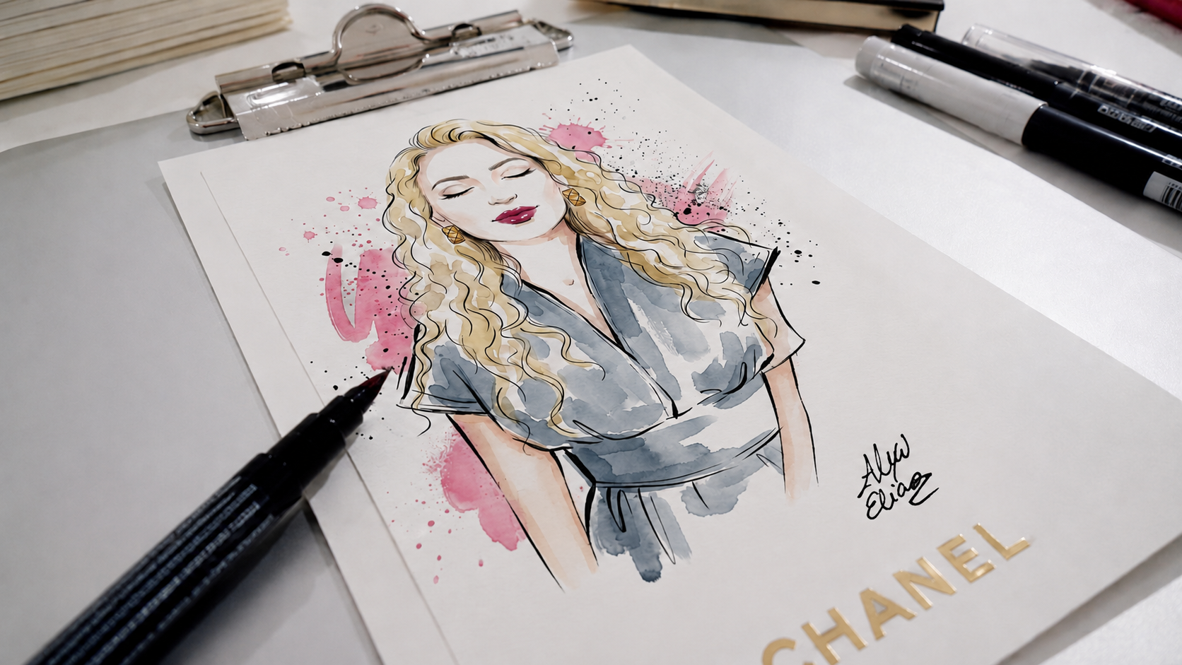 Live Event illustrator Miami