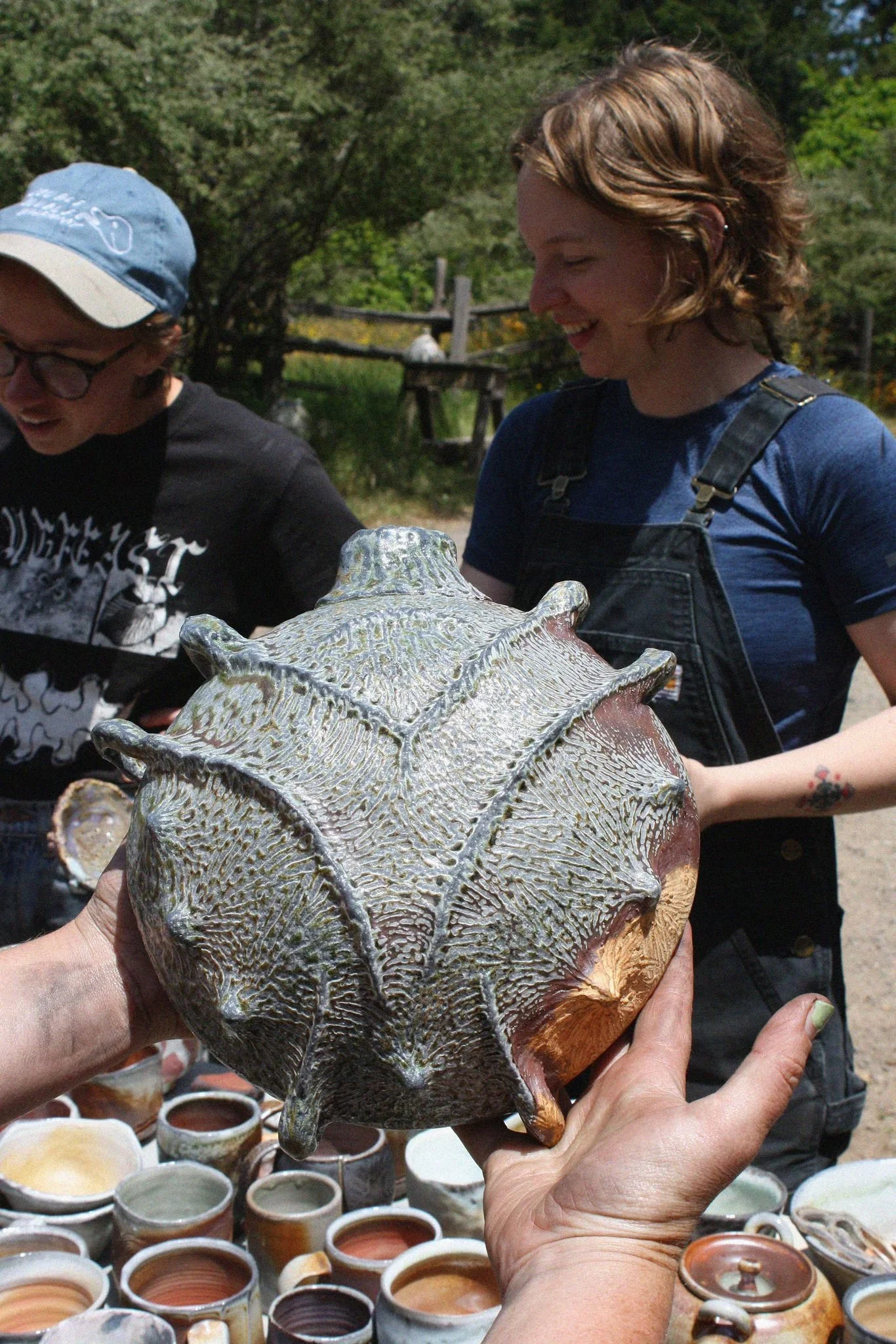 Meg's kanteen with Jules and Meg in the background. Photo by Summer Ester Orr.