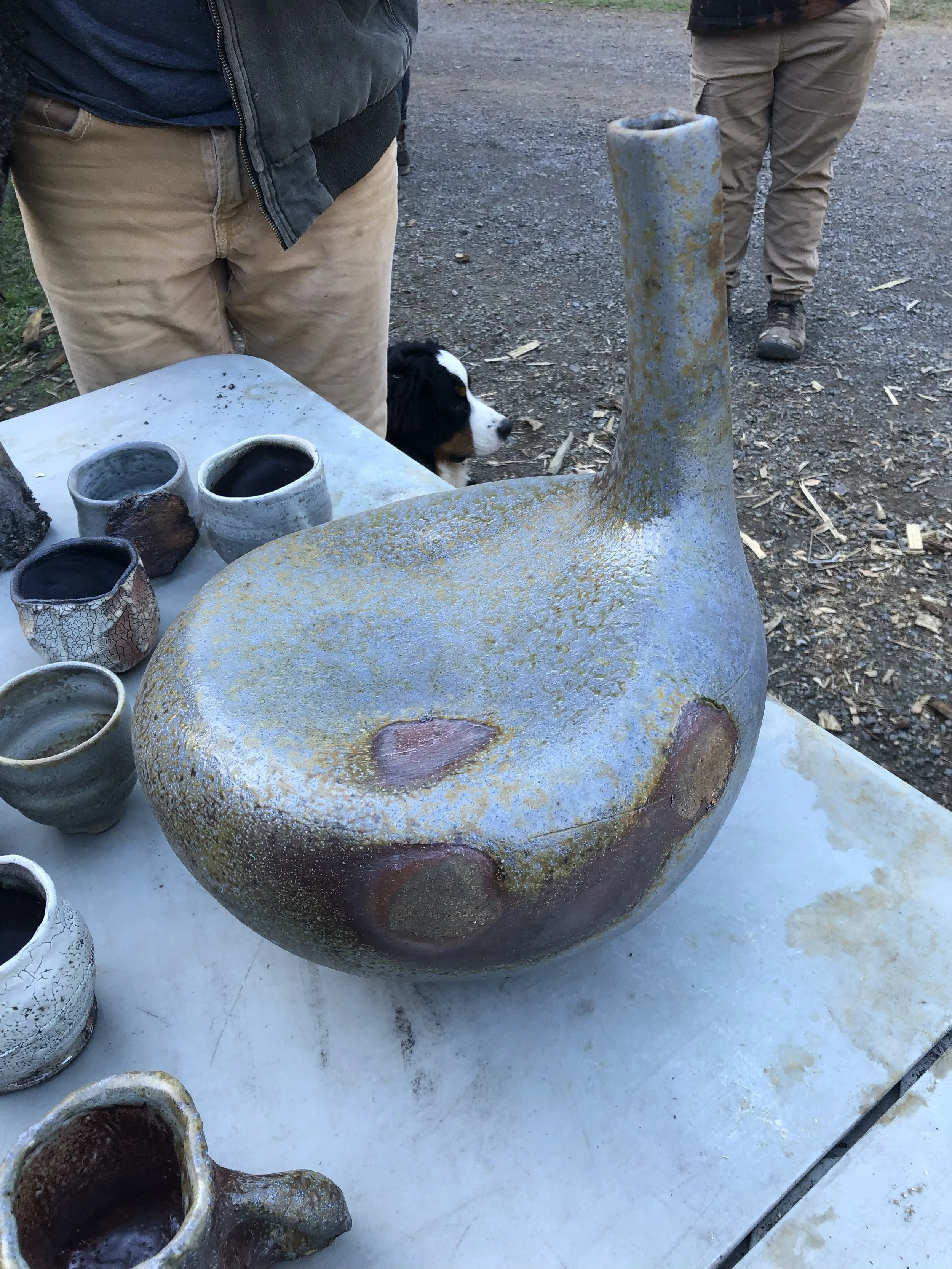 BR's finished kiln whistle from June