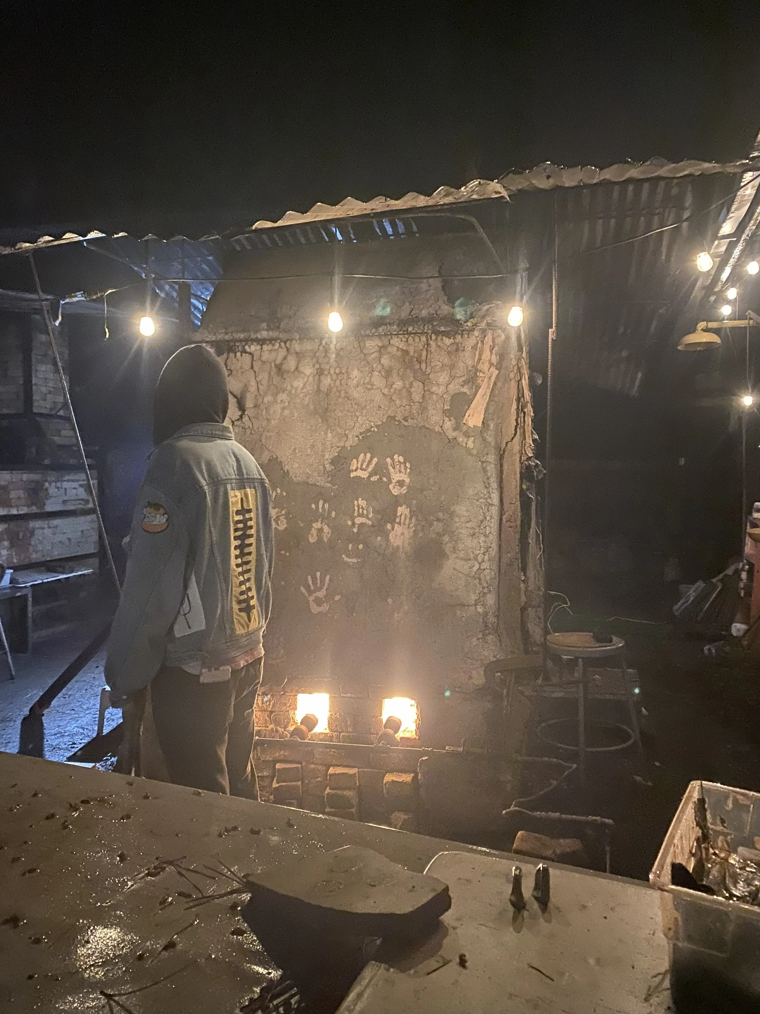 Dan on a rainy overnight shift (listening to Anna Sun by Walk the Moon as the only way thru)