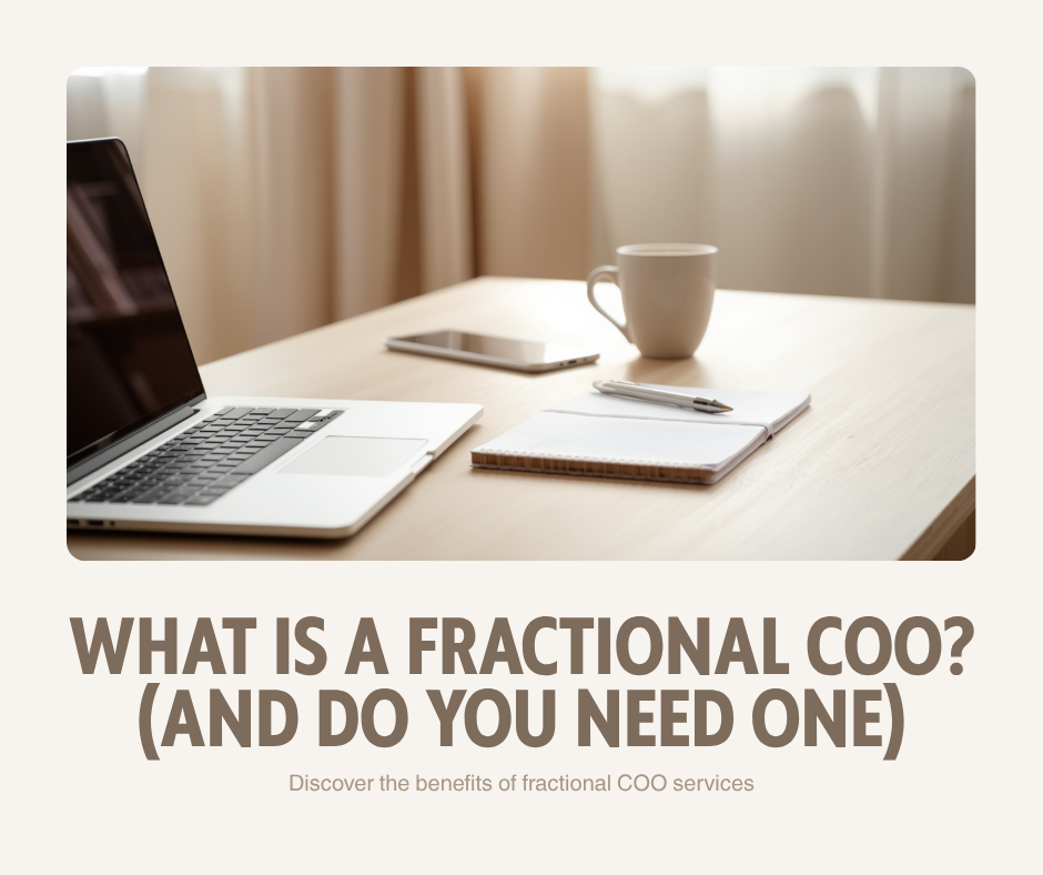 What Is a Fractional COO? (And Do You Actually Need One)
