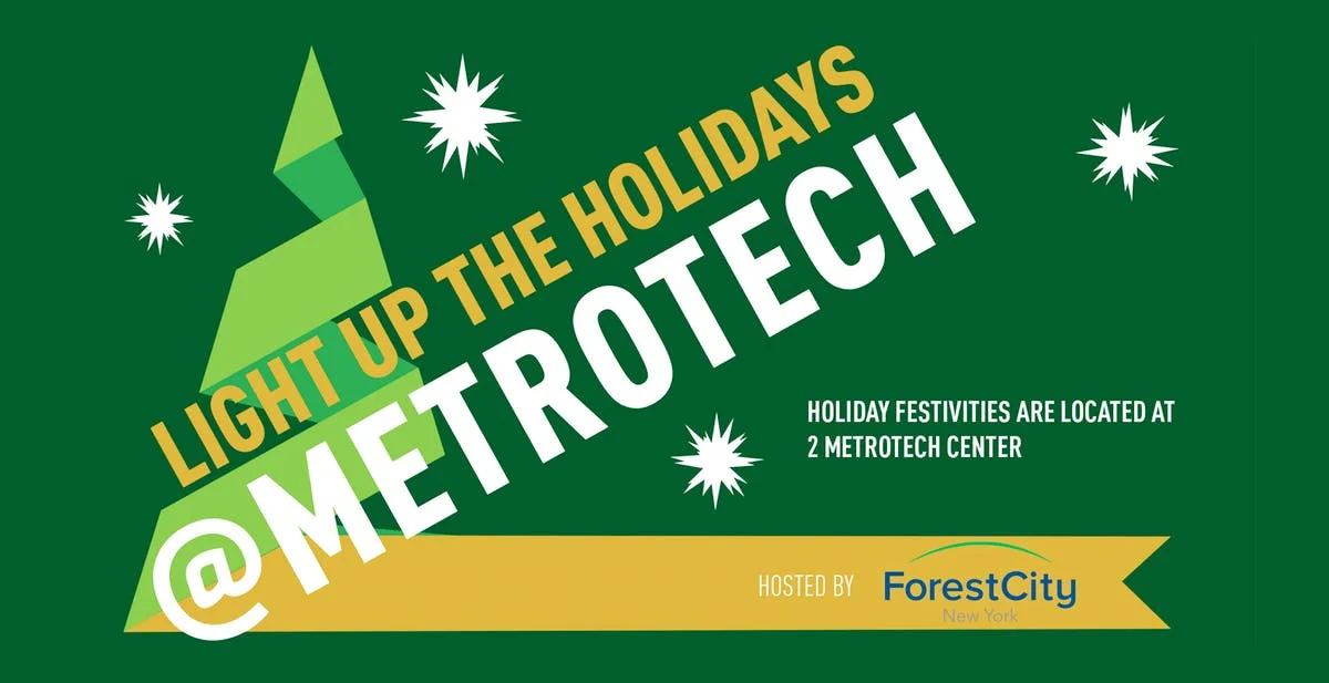 Holiday Tree Lighting at MetroTech