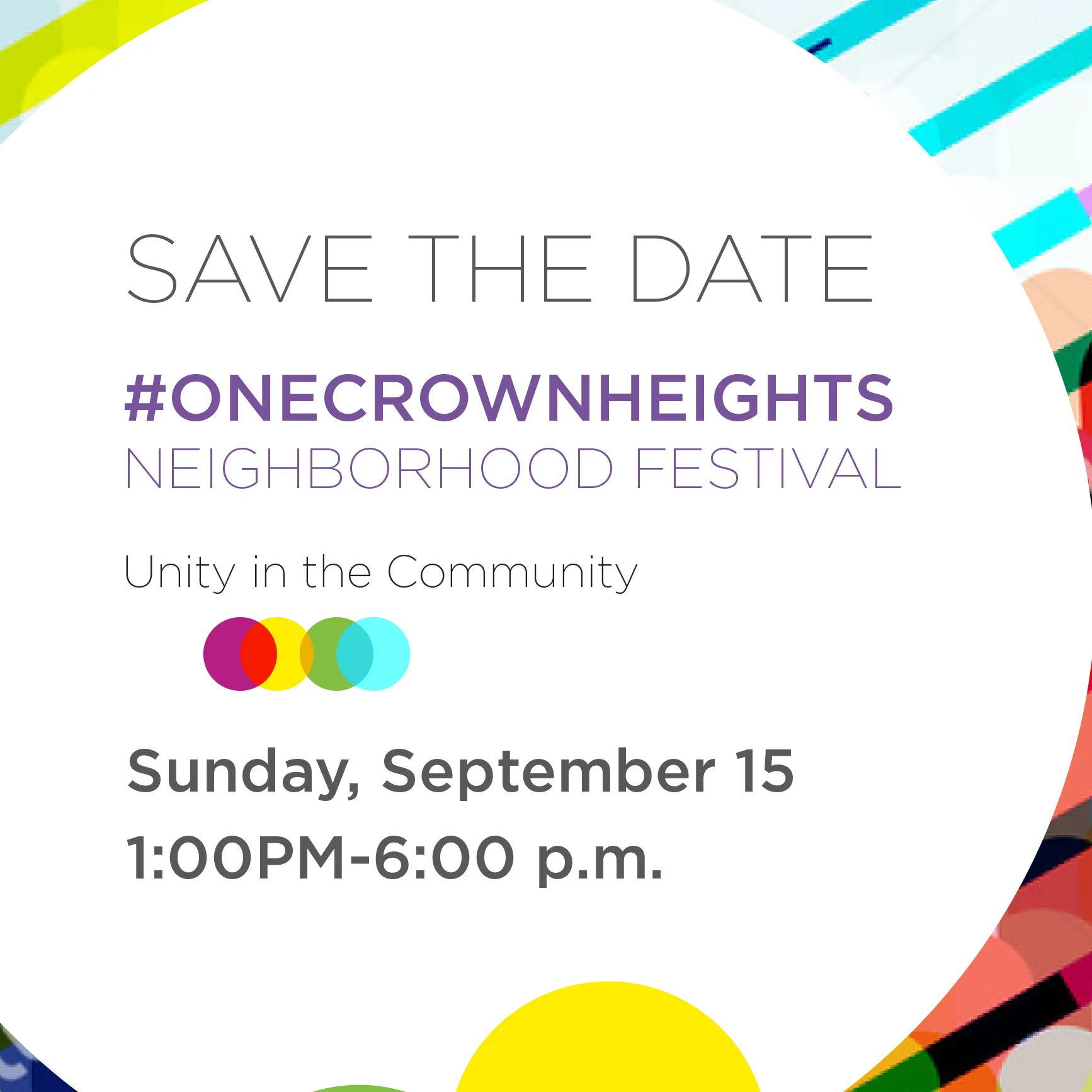 One Crown Heights Neighborhood Festival