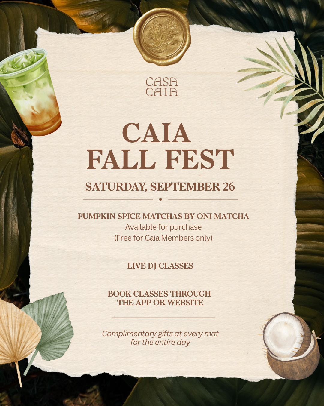 CAIA Fall Fest 