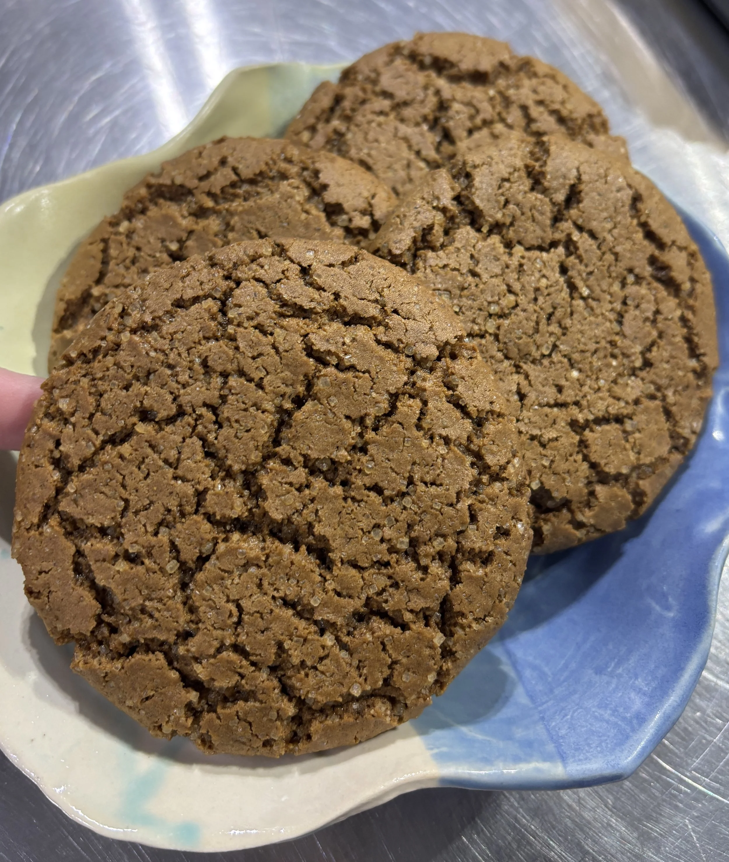 Ginger Molasses Cookies (3/pack)