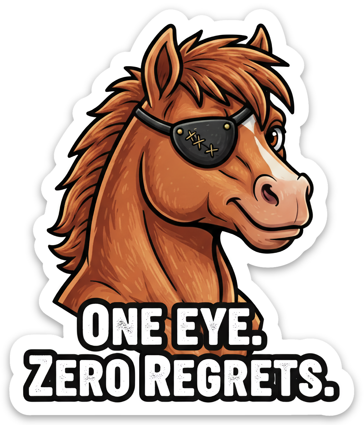 One Eye. Zero Regrets. (The Original)