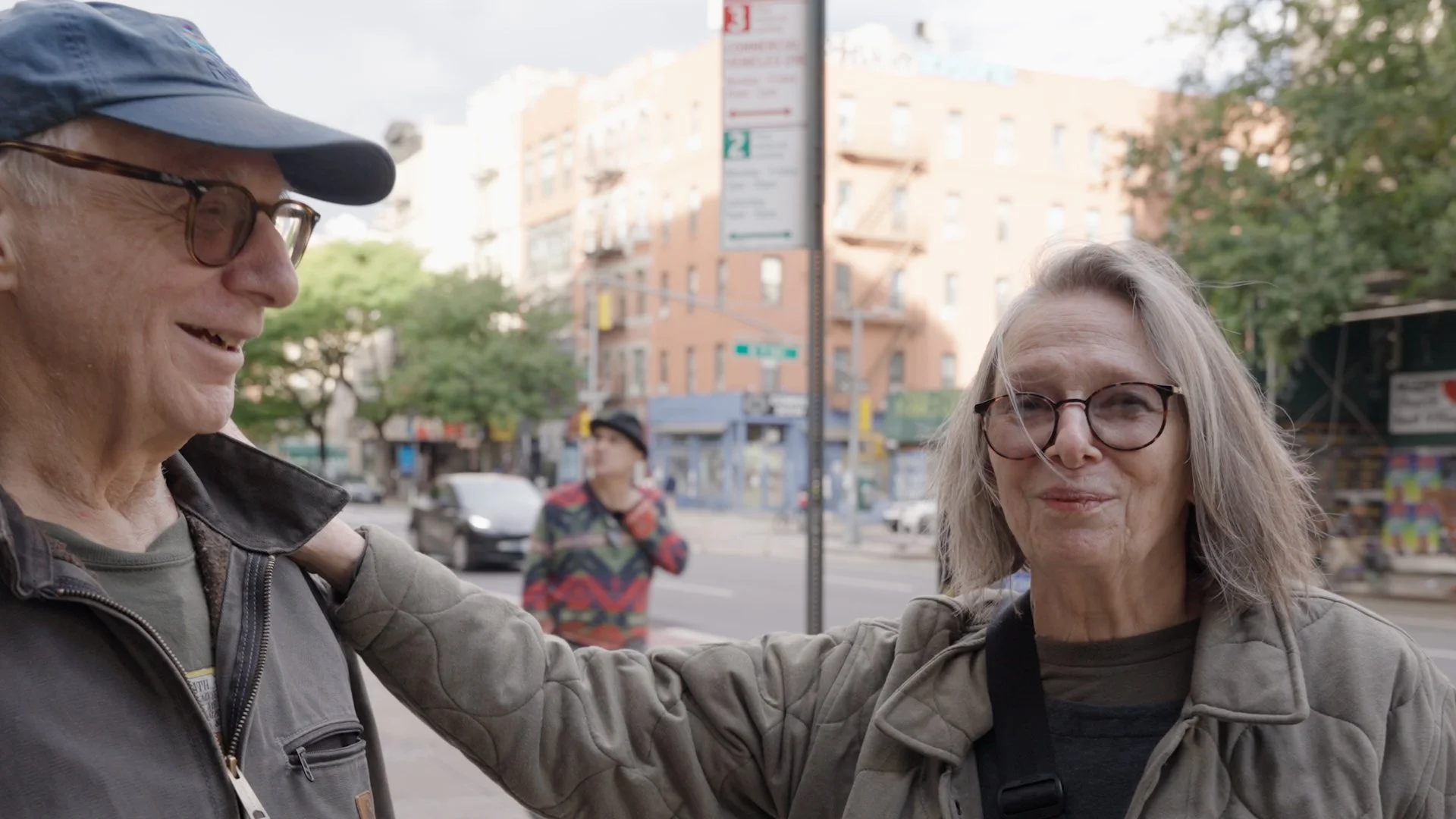 Robert Christgau and his wife, Carola Dibbell.