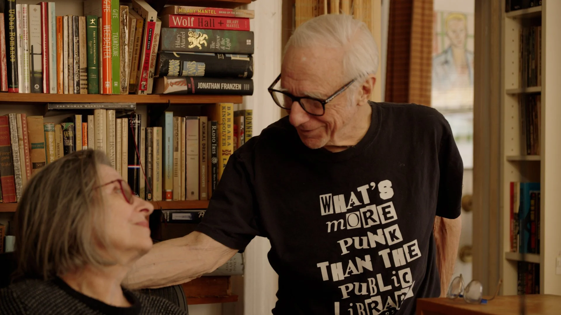 Robert Christgau and his wife, Carola Dibbell.