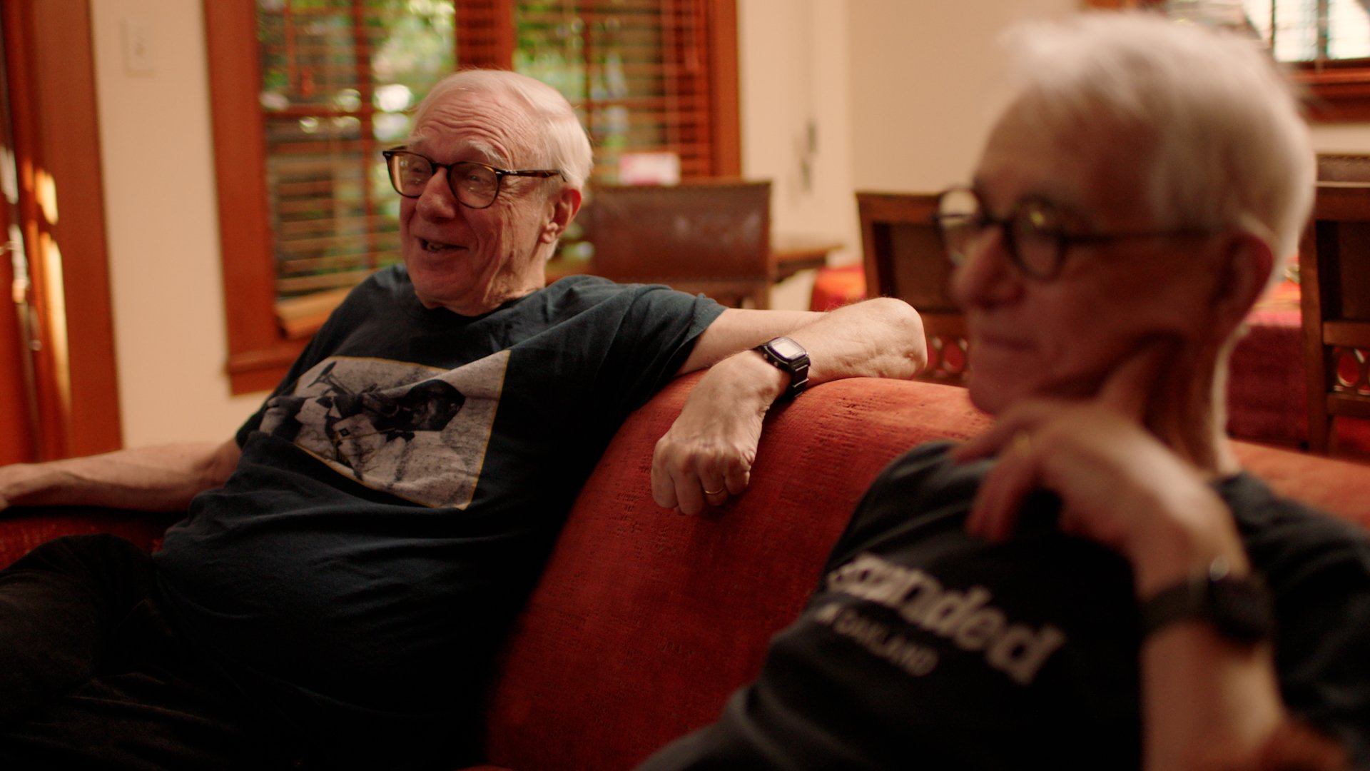 Robert Christgau and Greil Marcus reminiscing while also arguing about The Ramones.