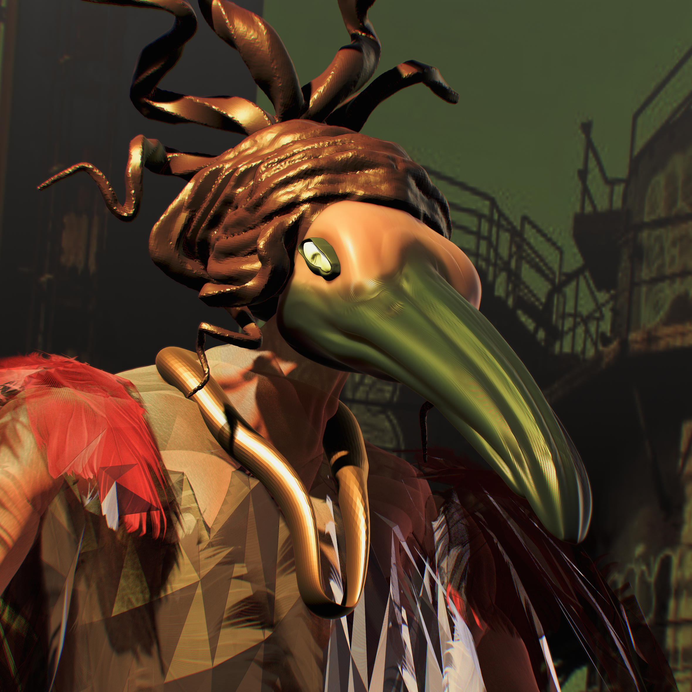 Wak-Wak Closeup (SLAG 3D Render)