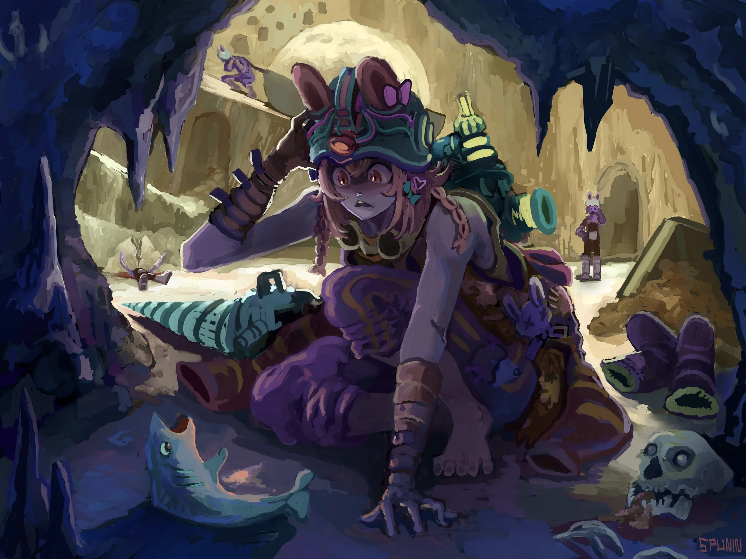 "Pippa and the Fish" (Digital - Phase Connect Fanart)