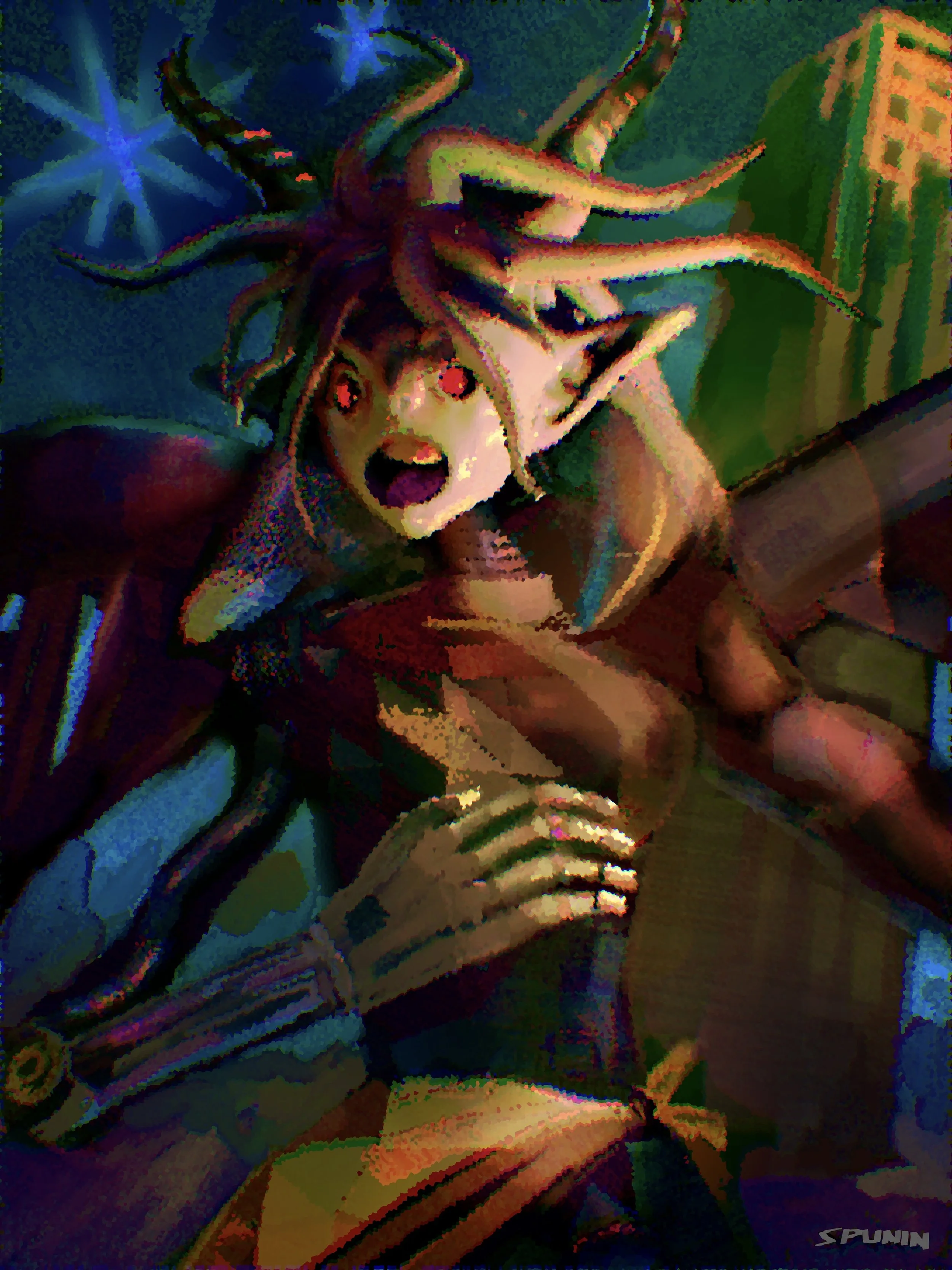 Robofairy (3D, Digital Painting)