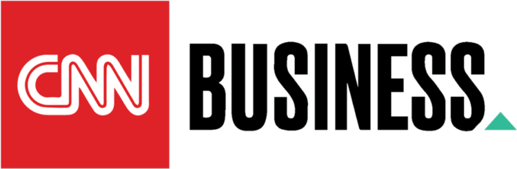 CNN Business logo with red background and black text
