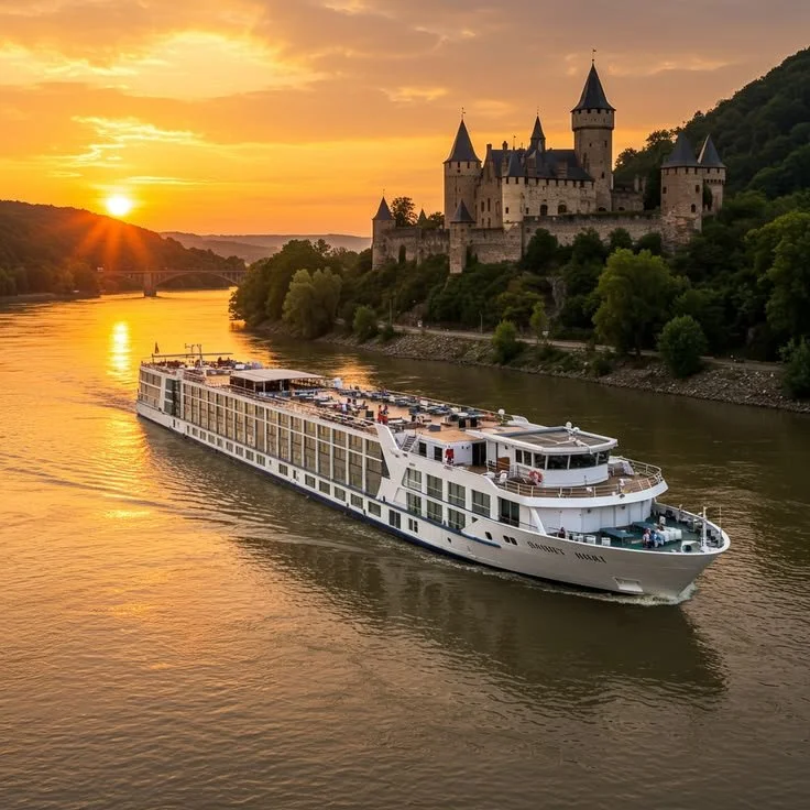 Cruzeiros fluviais na Europa! Por que navegar pelos rios é a forma mais elegante de descobrir o velho mundo?