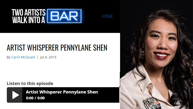 Artist Whisperer: Two Artists Walk Into A Bar Podcast