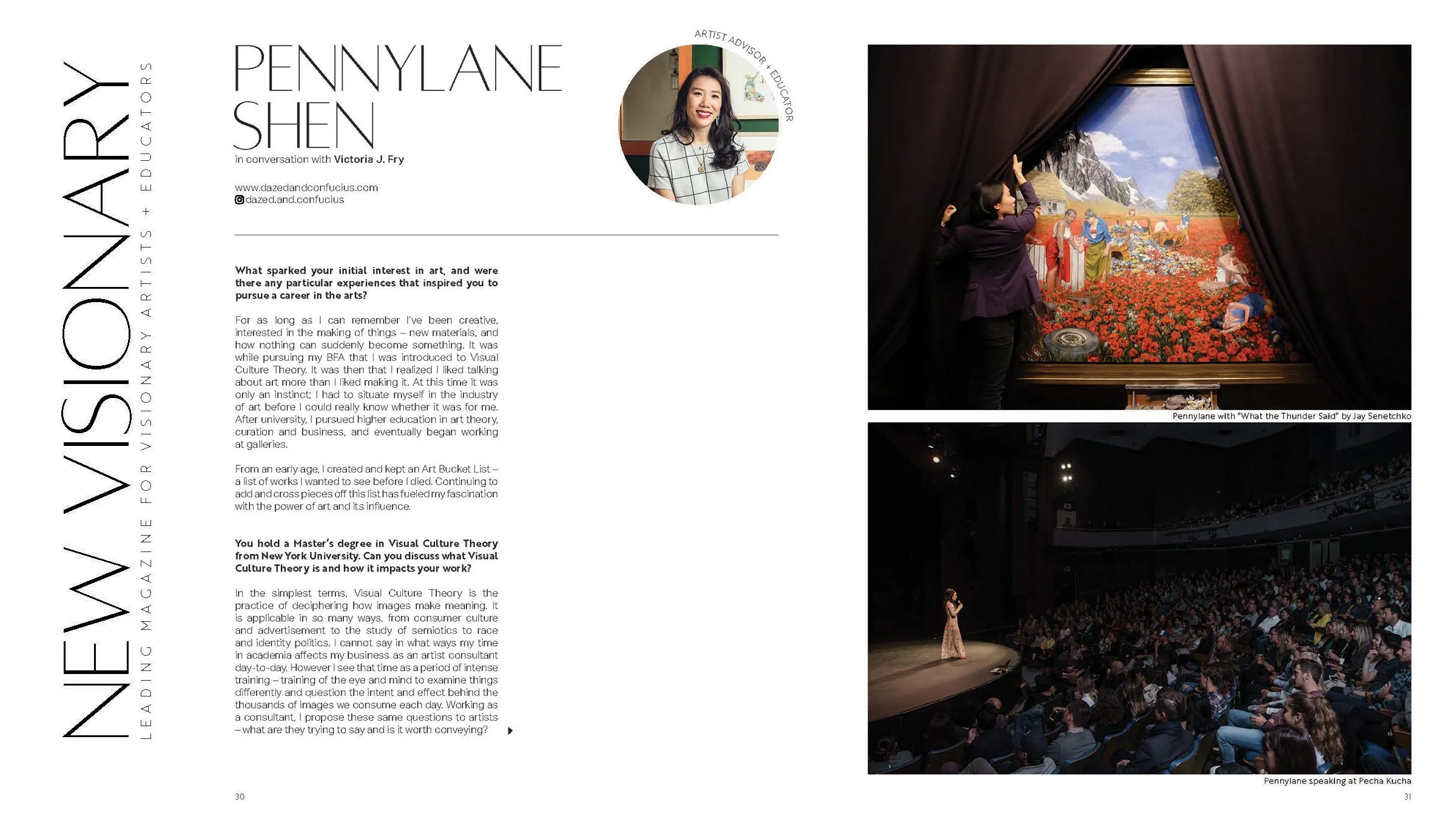 New Visionary - Leading Magazine for Visionary Artist + Educators