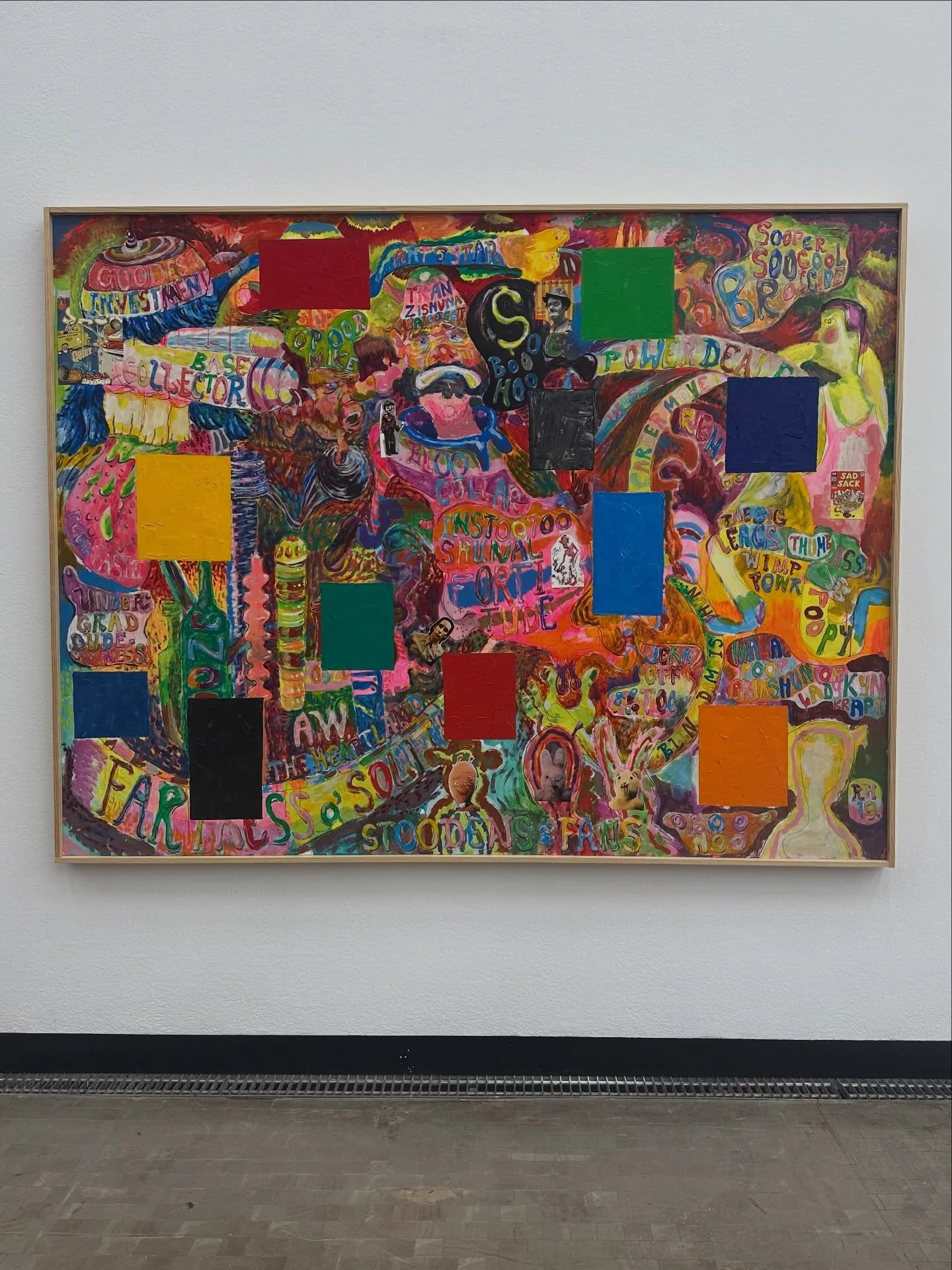 Last week, I saw Richard Hawkins&rsquo; solo show Potentialities at the @kunsthallewien. The paintings were incredibly striking but the video pieces made an impact. They felt integral rather than supplemental. 

Richard Hawkins describes his practice