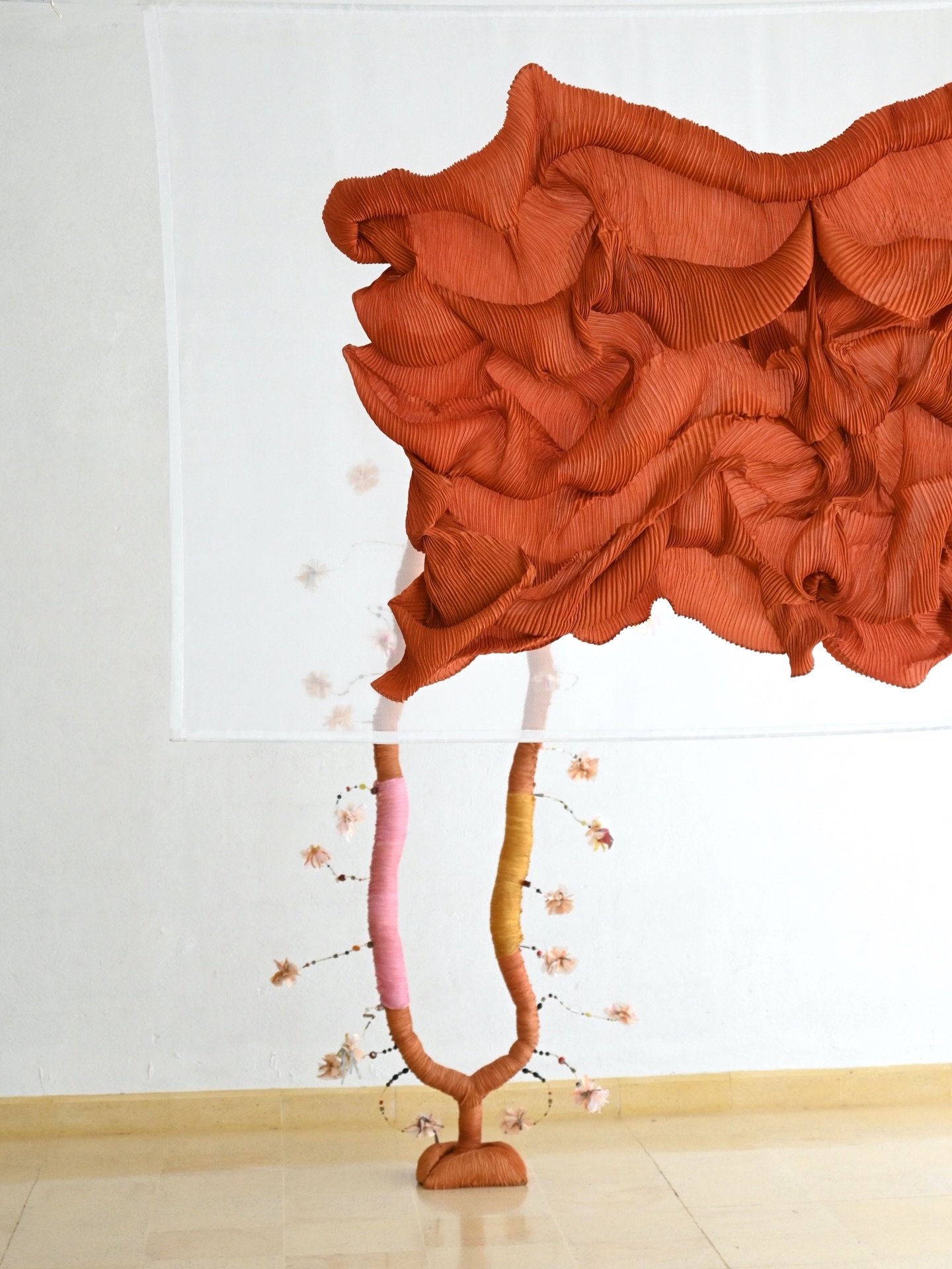 So happy to have connected with Oaxaca-based artist @christina_hattler_studio recently to chat about her practice.

Christina&rsquo;s work sits at this beautiful intersection of the storytelling and the material. Her hand-pleated, naturally dyed silk