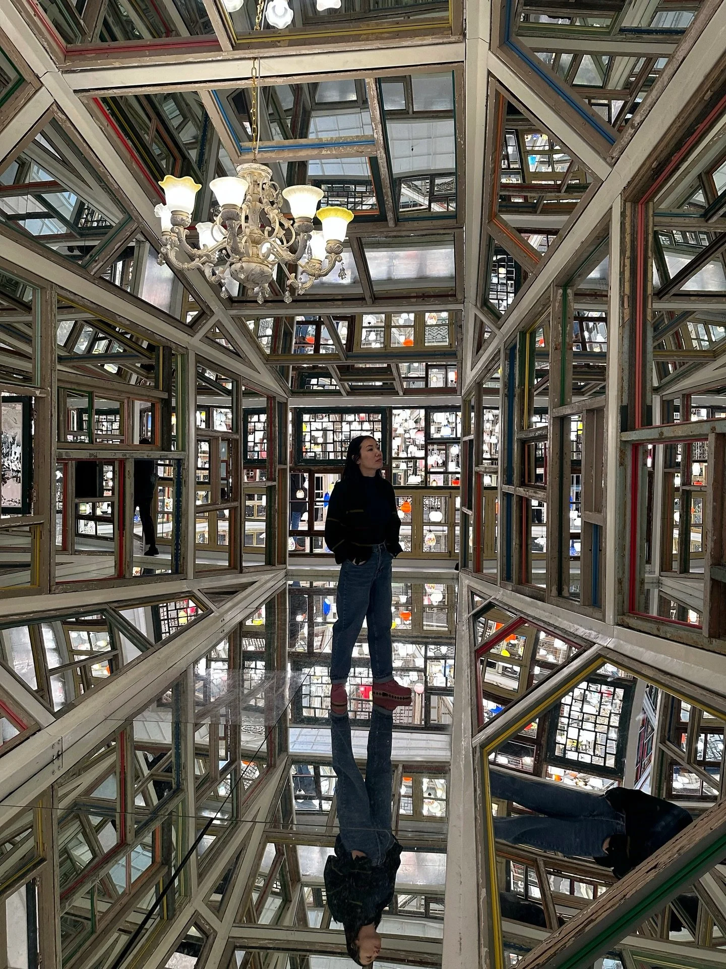 Second time seeing Song Dong&rsquo;s work and it somehow lands even deeper. At @lebonmarcherivegauche he turns the entire space into an archive of objects&hellip; not precious ones, just the everyday things that mean something to him. 

The mirror ho
