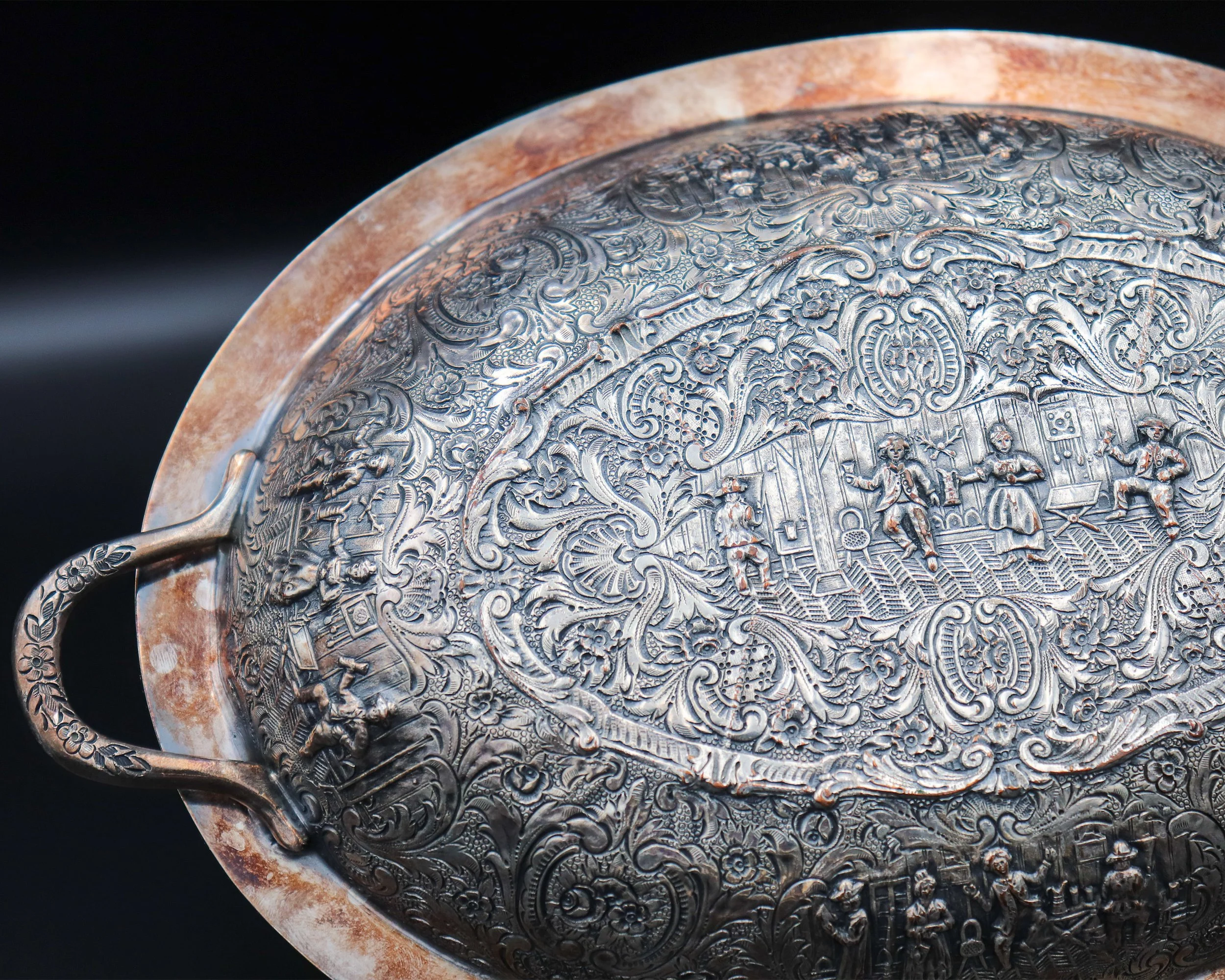 Ornate Silver Plate — 10×8 Print.jpg
