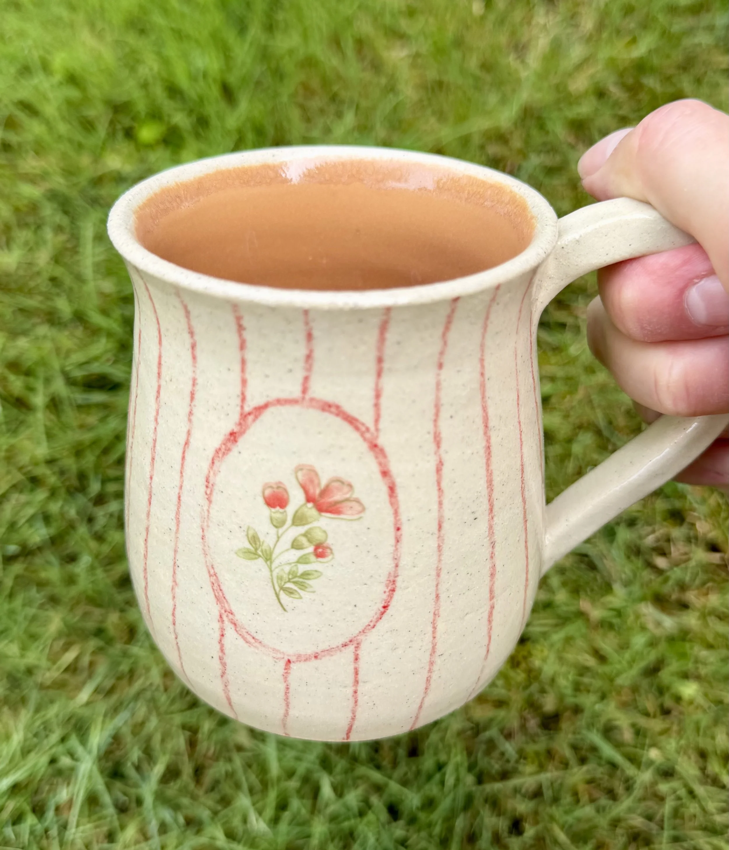 Red Stripe Mug