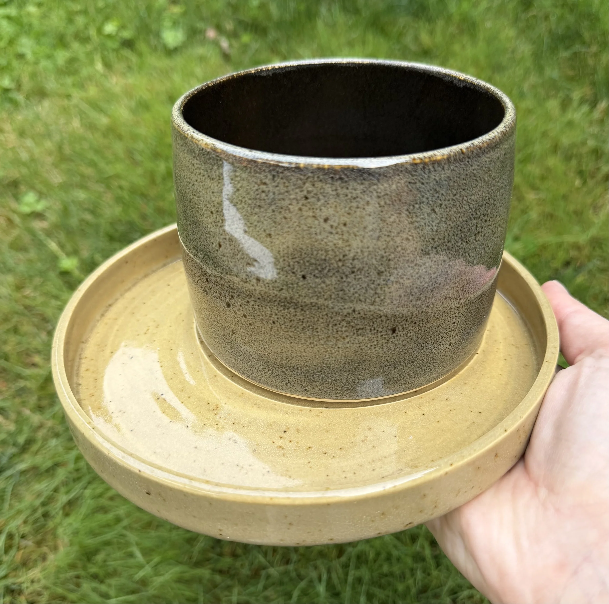 Planter with Trinket Tray