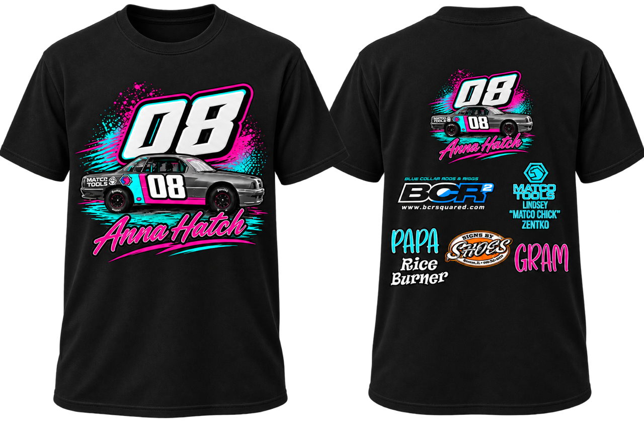 Anna Hatch Racing T-Shirt