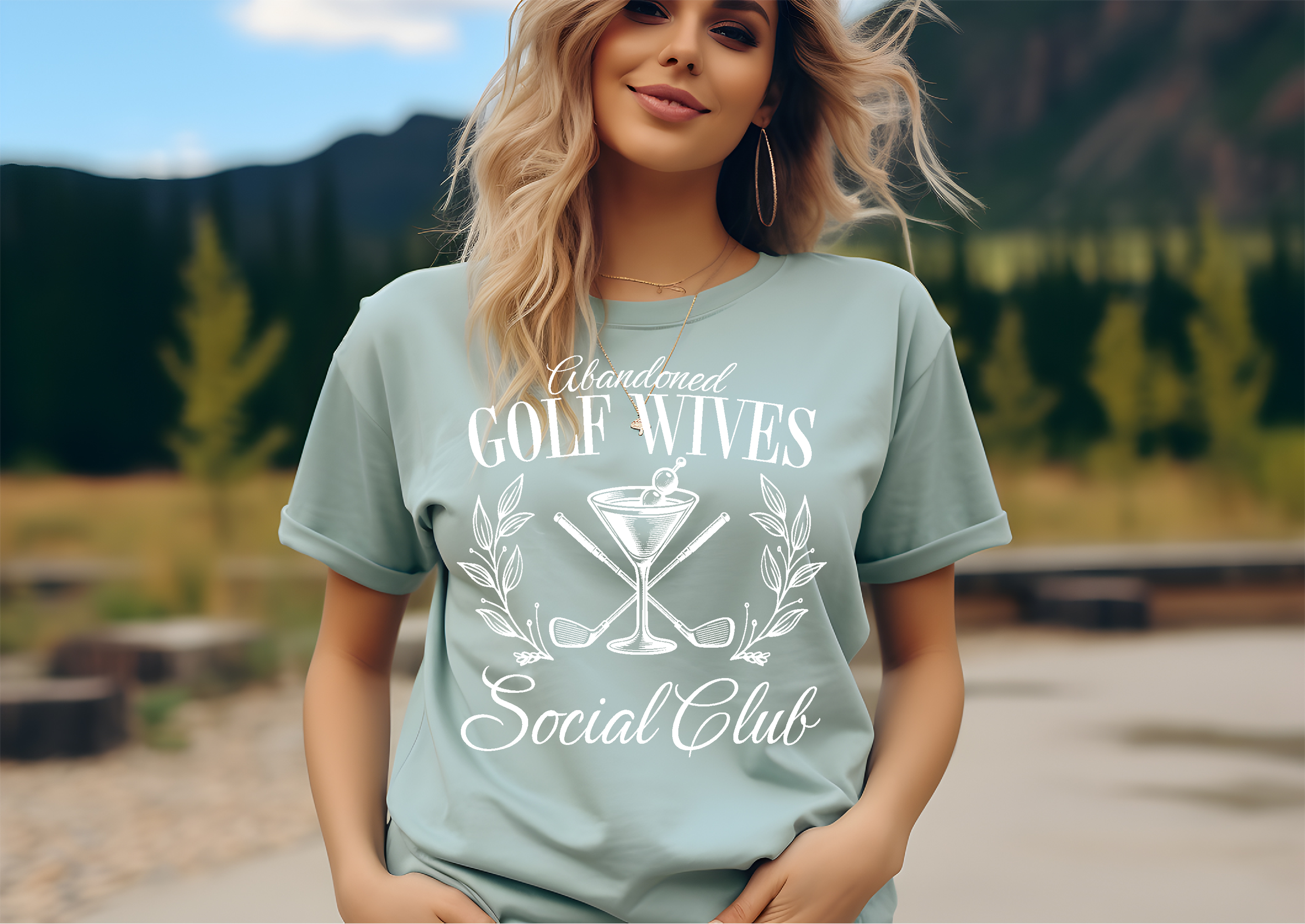 Abandon Golf Wives Social Club shirt