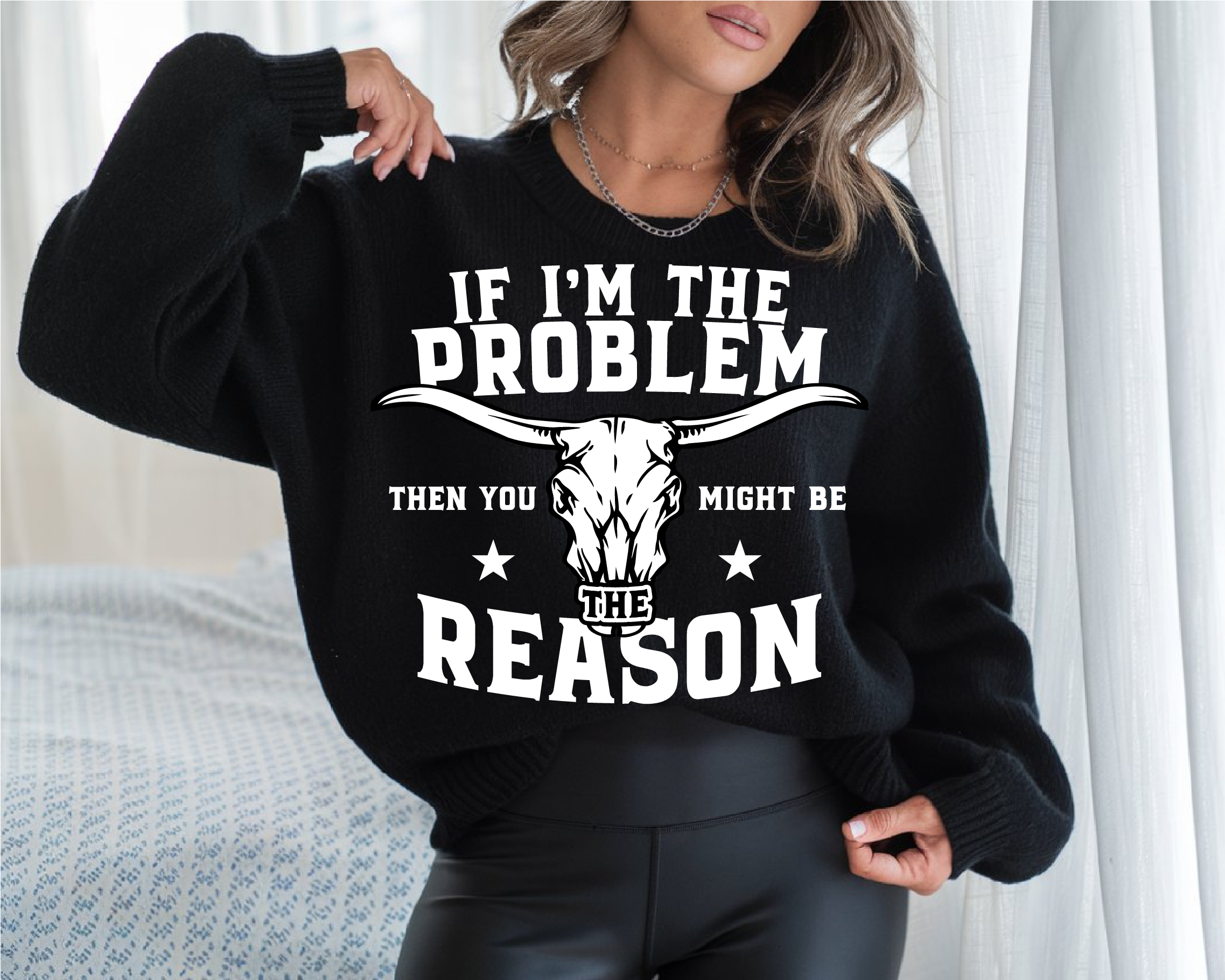 If Im the problem black crewneck.png