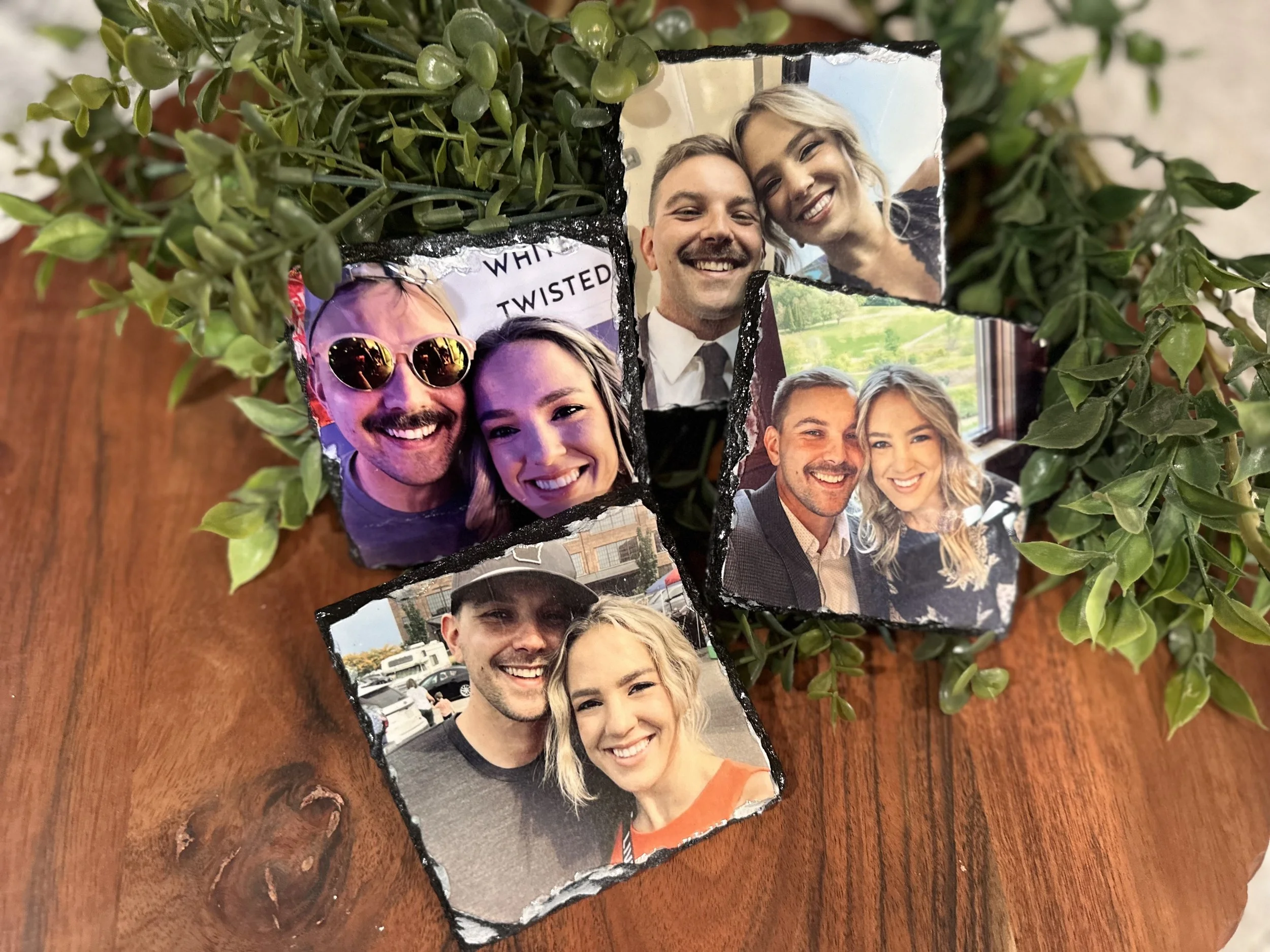 Custom Slate Coasters - Set of 4