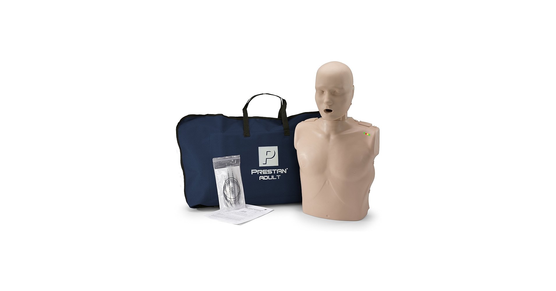 Prestan Manikin Adult Medium Skin Manikin Single with CPR Feedback